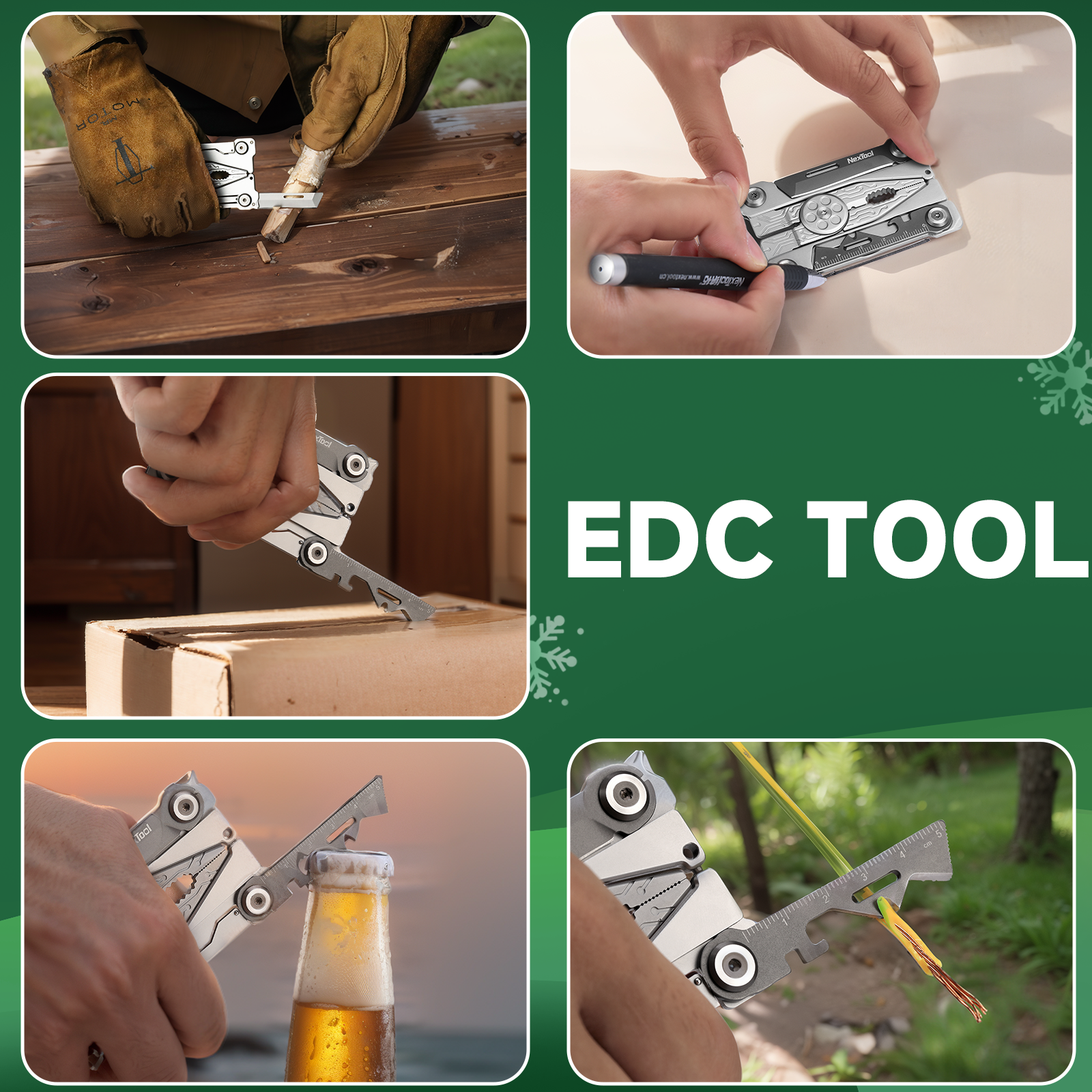 The NexTool Silver Blade EDC Tool is engineered as a minimalist everyday carry cutting solution built for portability and reliability. Designed with a compact folding structure, it delivers practical cutting performance while maintaining a slim and lightweight profile suitable for pocket carry. www.defenceqstore.com.au