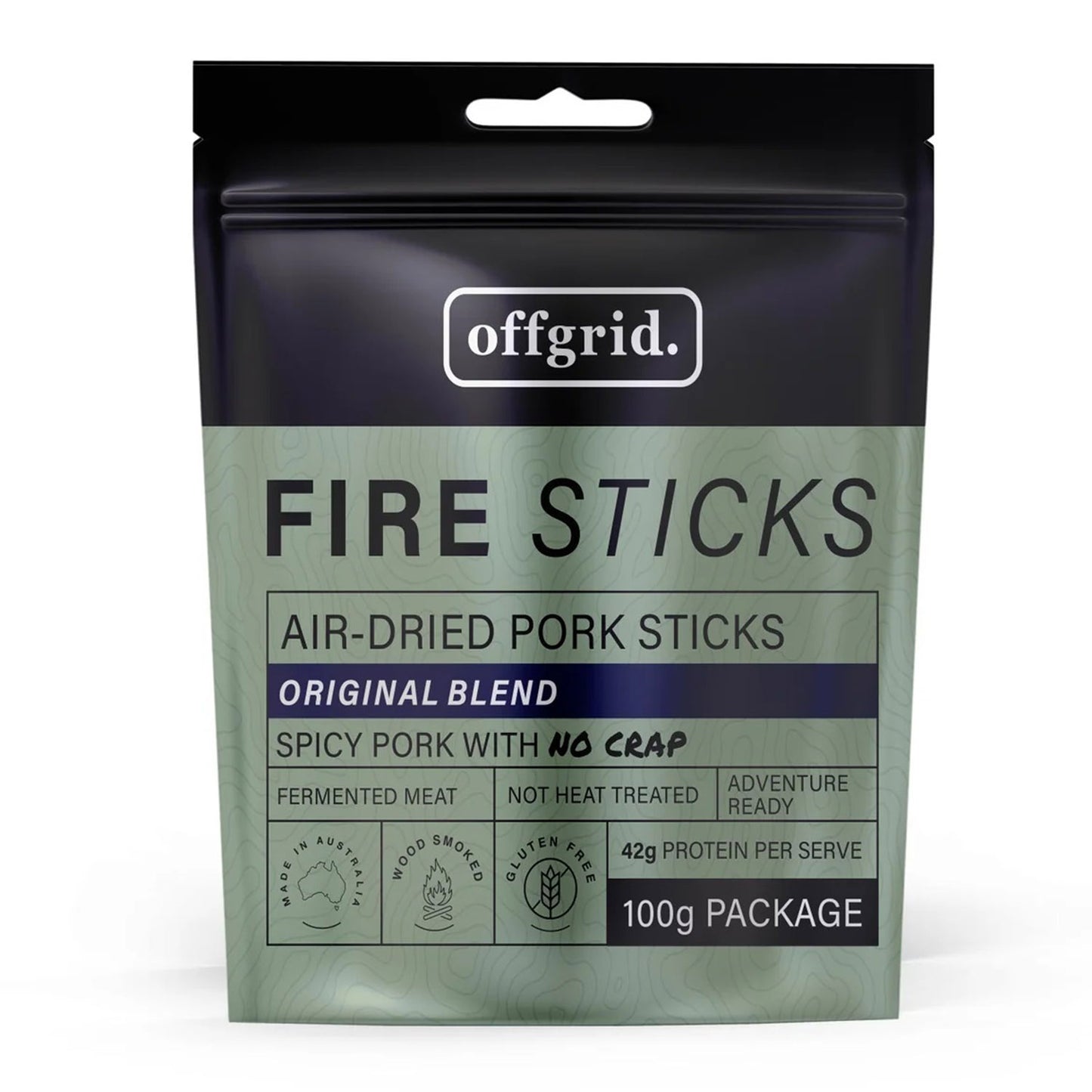 Each pack of Fire Sticks includes two sticks, weighing in at a hearty 95 grams. These flavor-packed delights are designed to keep you fueled and satisfied no matter where your journey takes you. www.defenceqstore.com.au