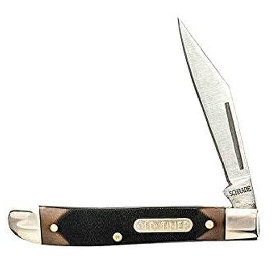 This classic Old Timer Pal folding Knife is an American tradition. Often found in many of our grandfather pockets, the Pal features a satin finished stainless steel clip point blade with slip joint construction. www.defenceqstore.com.au