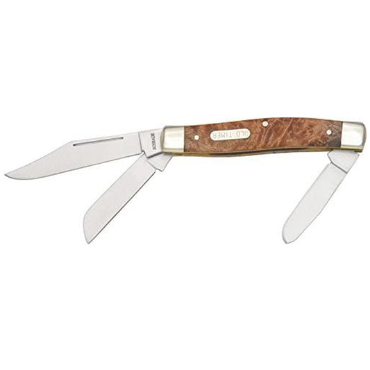 Old Timer is a trustworthy knife to have when in the backwoods or around the house. With several size and tool options available, you can rest easy knowing that Old Timer will have the knife you can rely on for any situation. www.defenceqstore.com.au