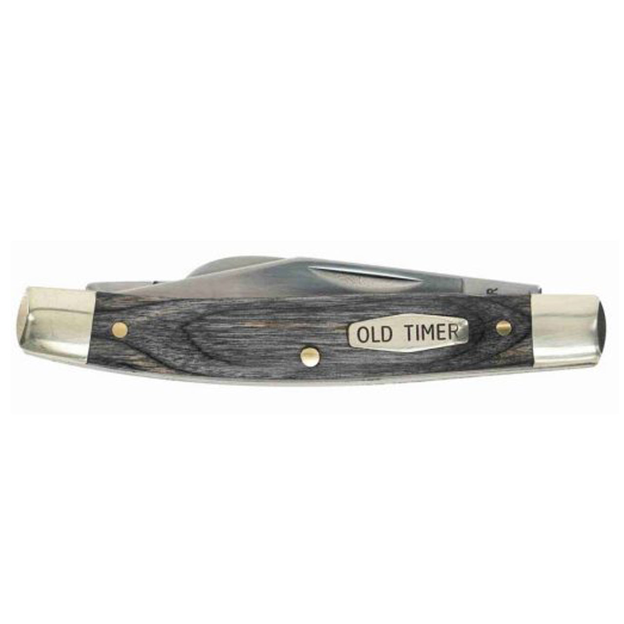 The 34OTH Middleman features three top quality D2 Steel blade design, gray laminate wood handle, nickel silver pommel and pins . This knife is great for any outdoorsman or everyday carry. Old Timer quality guarantees this knife to be passed down from generation to generation. www.defenceqstore.com.au