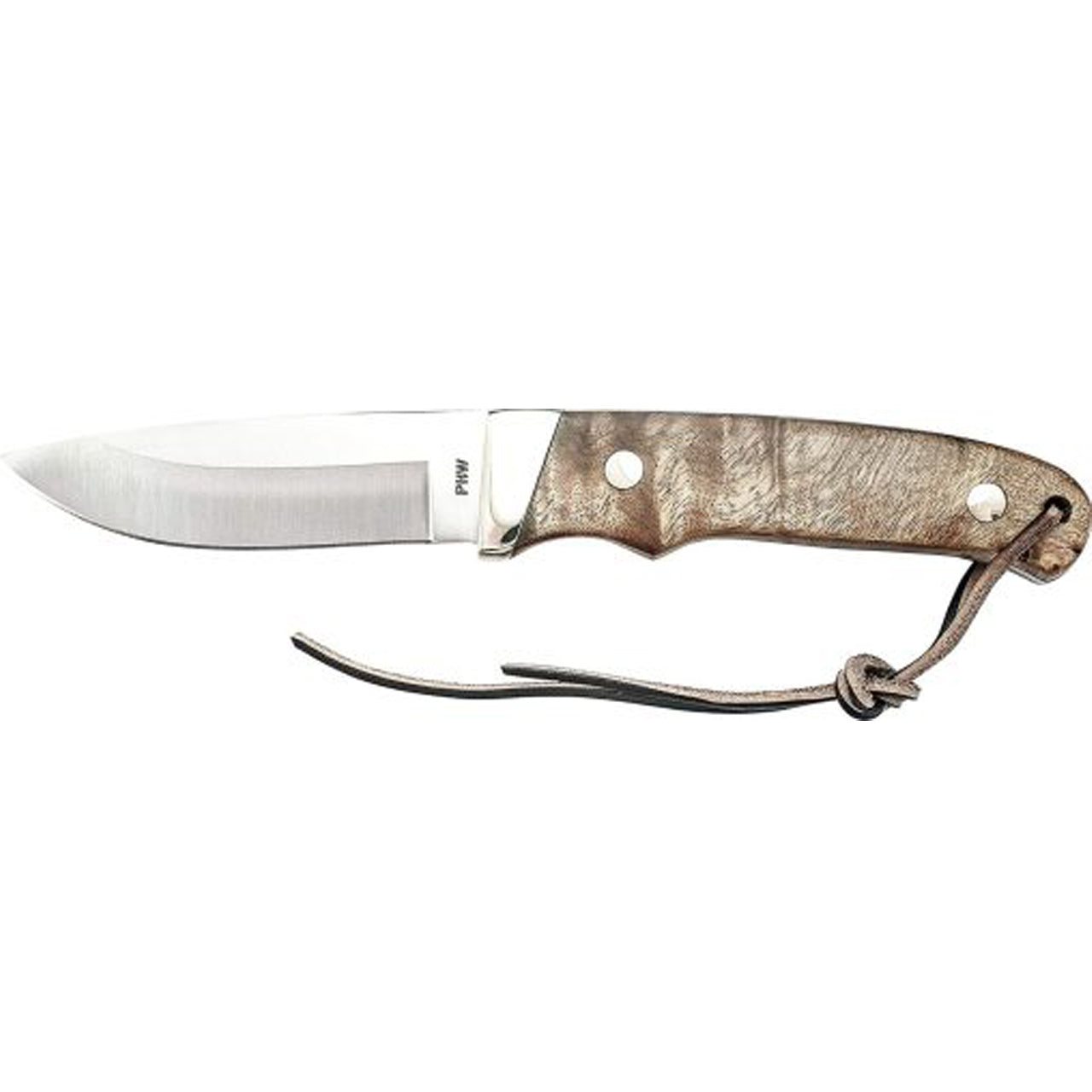 This Old Timer Pro Hunter Knife embodies the traditional American hunting knife. The Pro Hunter features a full tang stainless steel drop point blade with a satin finish, smooth ironwood scales, polished nickel silver bolsters, and rivet construction. The Pro Hunter comes with a leather sheath. www.defenceqstore.com.au