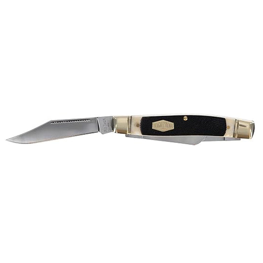 Measuring 6.9 inches (17.5 cm) in total length with a 3-inch (7.5 cm) blade and weighing just 3 ounces, this knife offers robust durability with blades crafted from polished High Carbon Stainless Steel. Its practical size and built-in nail pulls ensure quick, convenient access, making it perfect for daily use.  www.defenceqstore.com.au