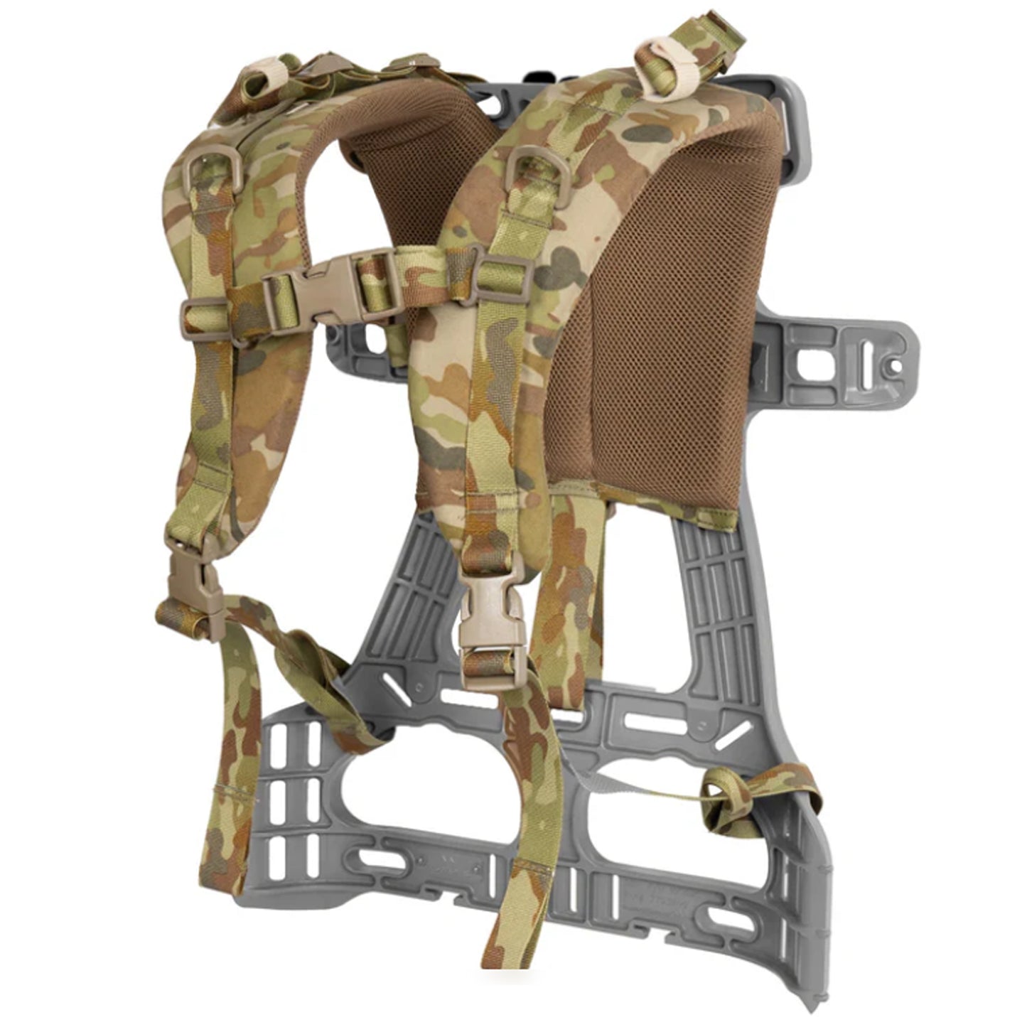 You know how when you put on your pack it feels like somebody has just attached a Kelvinator refrigerator to your back with barbed wire? Well, no longer. We’ve answered the many calls to produce a more comfort-oriented strap set for soldier’s packs. Something like we see in ‘civvie’ packs but never get to use. www.defenceqstore.com.au