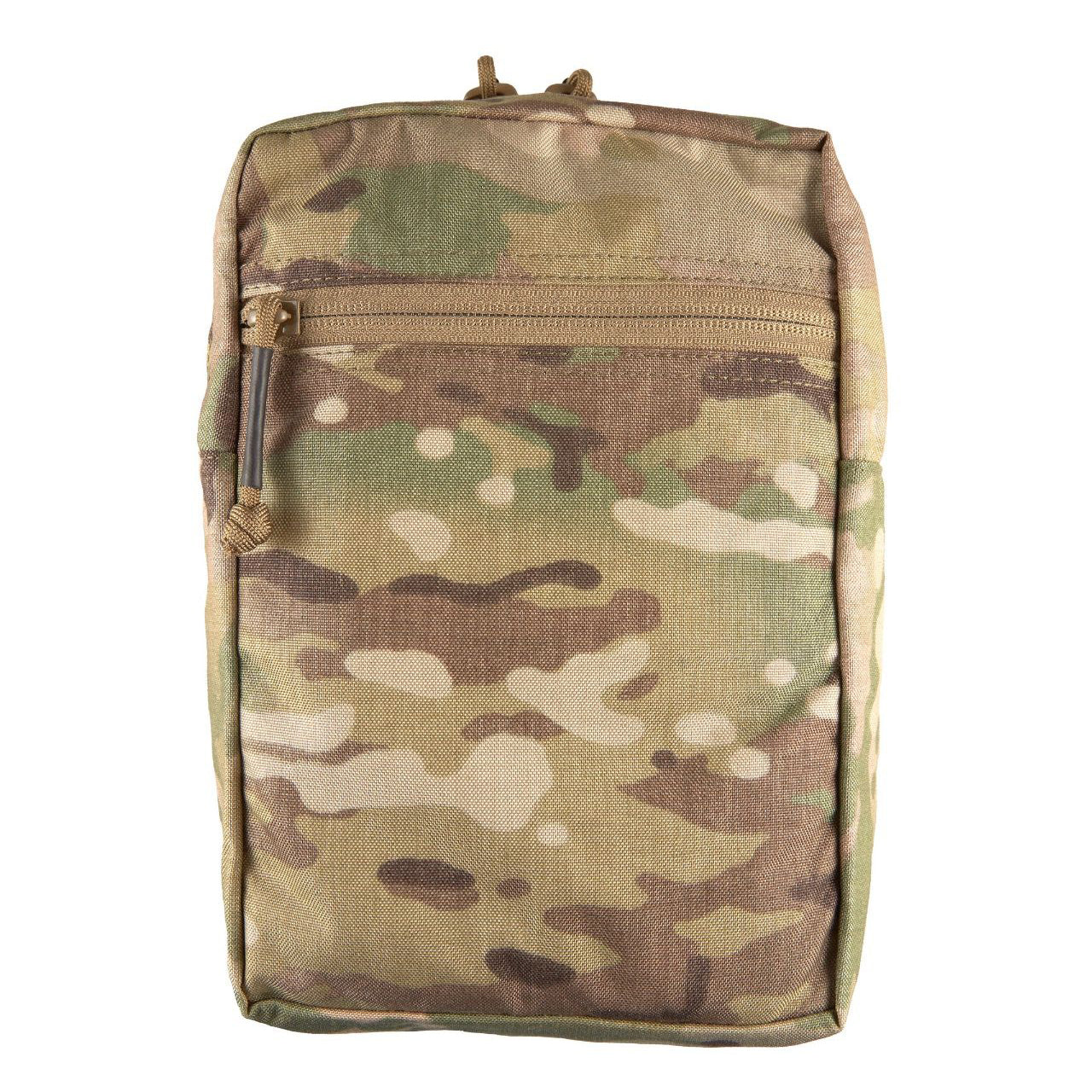 The Platatac Accessories Extra Large Mk2 Pouch is designed as a general purpose utility pouch to stow additional essential items. With internal elastic loops and mesh pocket and an external large flat zippered pocket on the front www.defenceqstore.com.au