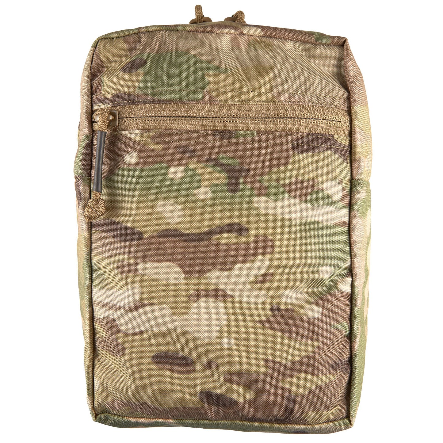 The Platatac Accessories Extra Large Mk2 Pouch is designed as a general purpose utility pouch to stow additional essential items. With internal elastic loops and mesh pocket and an external large flat zippered pocket on the front www.defenceqstore.com.au