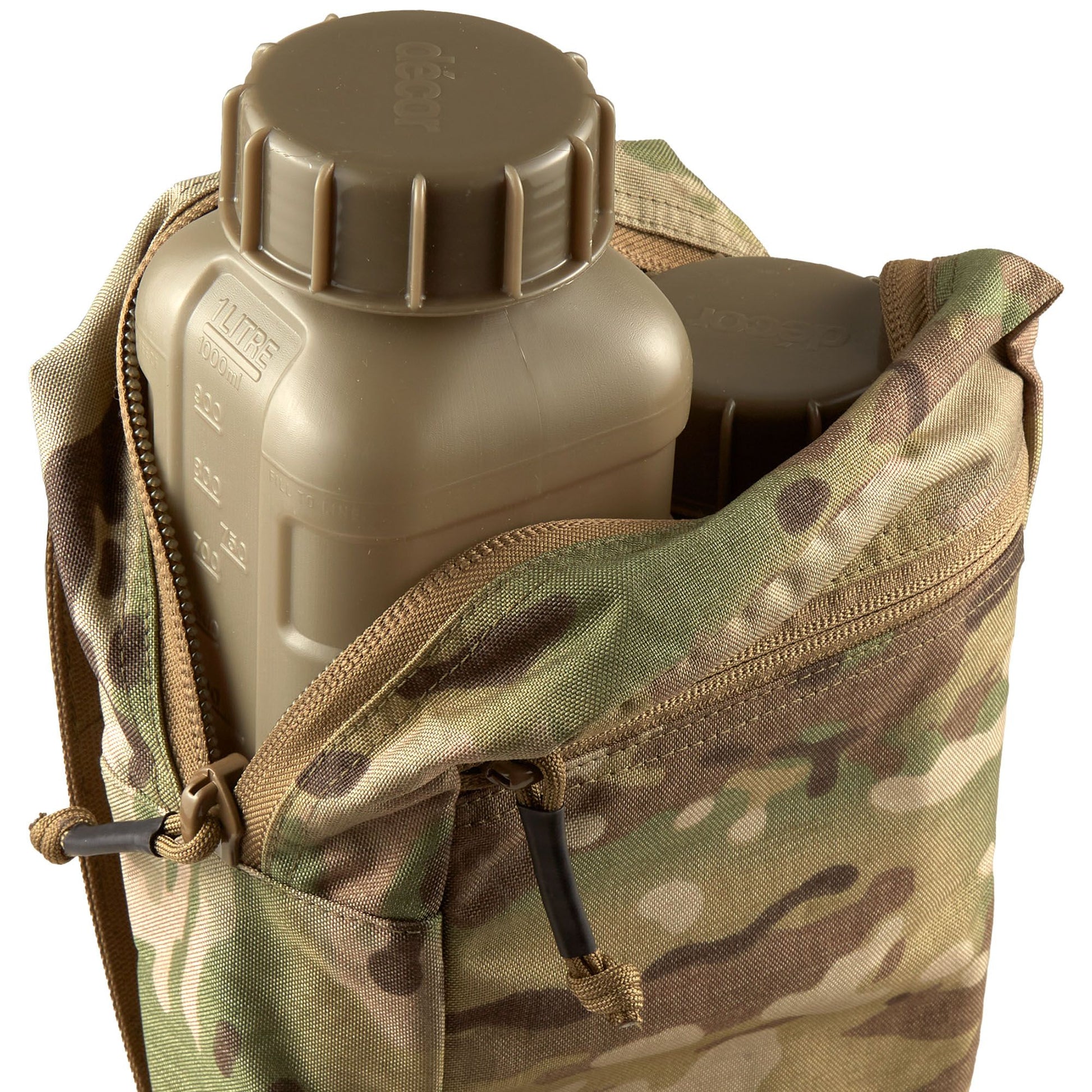 The Platatac Accessories Extra Large Mk2 Pouch is designed as a general purpose utility pouch to stow additional essential items. With internal elastic loops and mesh pocket and an external large flat zippered pocket on the front www.defenceqstore.com.au