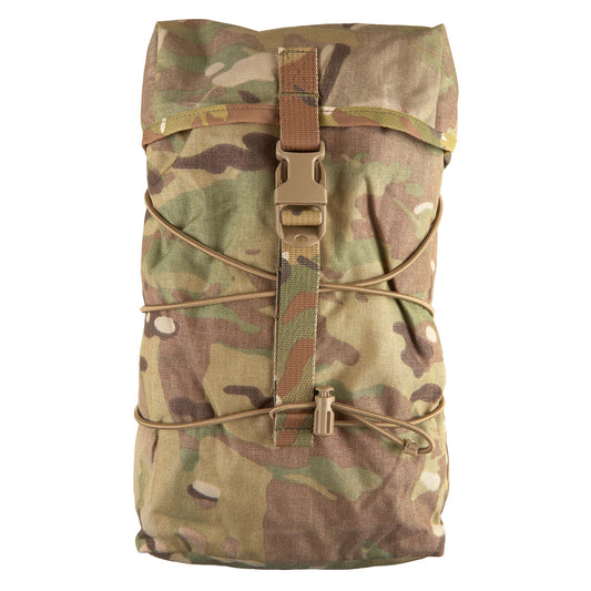 The Platatac Accessories GP pouch is a versatile general-purpose modular pouch that will securely store a variety of items. It features a fastex clip closure with a drawcord at the top of the pouch and has adjustable elastic shock cord retention on the outside to cinch the pouch down. www.defenceqstore.com.au