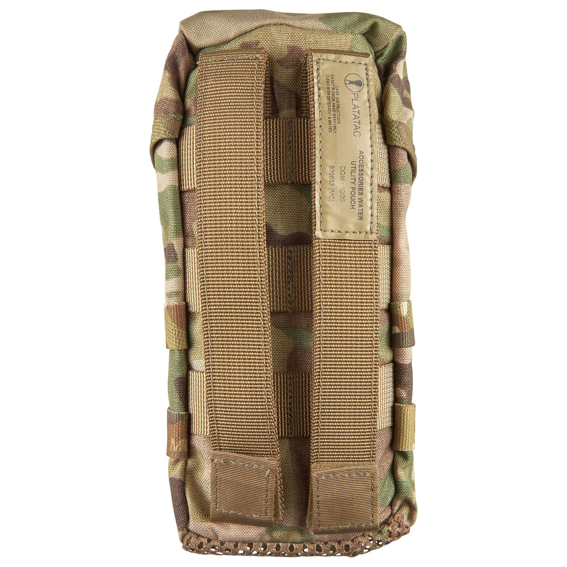 The Platatac Accessories Water Utility Pouch (WUP) is a lightweight, MOLLE compatible, multi-role general-purpose utility pouch to hold a Platatac 1 Litre Flask, 1L Nalgene bottle with cup or similar-sized water bottle or additional kit. www.defenceqstore.com.au