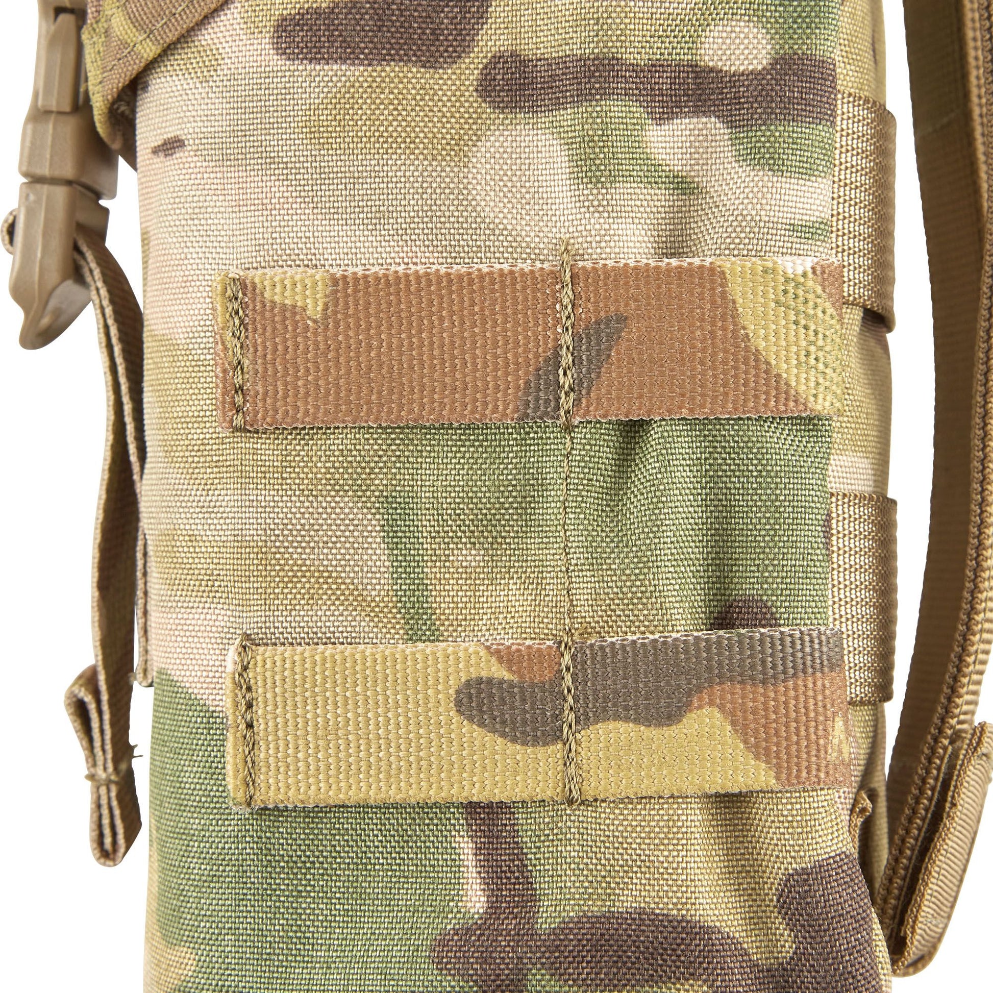 The Platatac Accessories Water Utility Pouch (WUP) is a lightweight, MOLLE compatible, multi-role general-purpose utility pouch to hold a Platatac 1 Litre Flask, 1L Nalgene bottle with cup or similar-sized water bottle or additional kit. www.defenceqstore.com.au