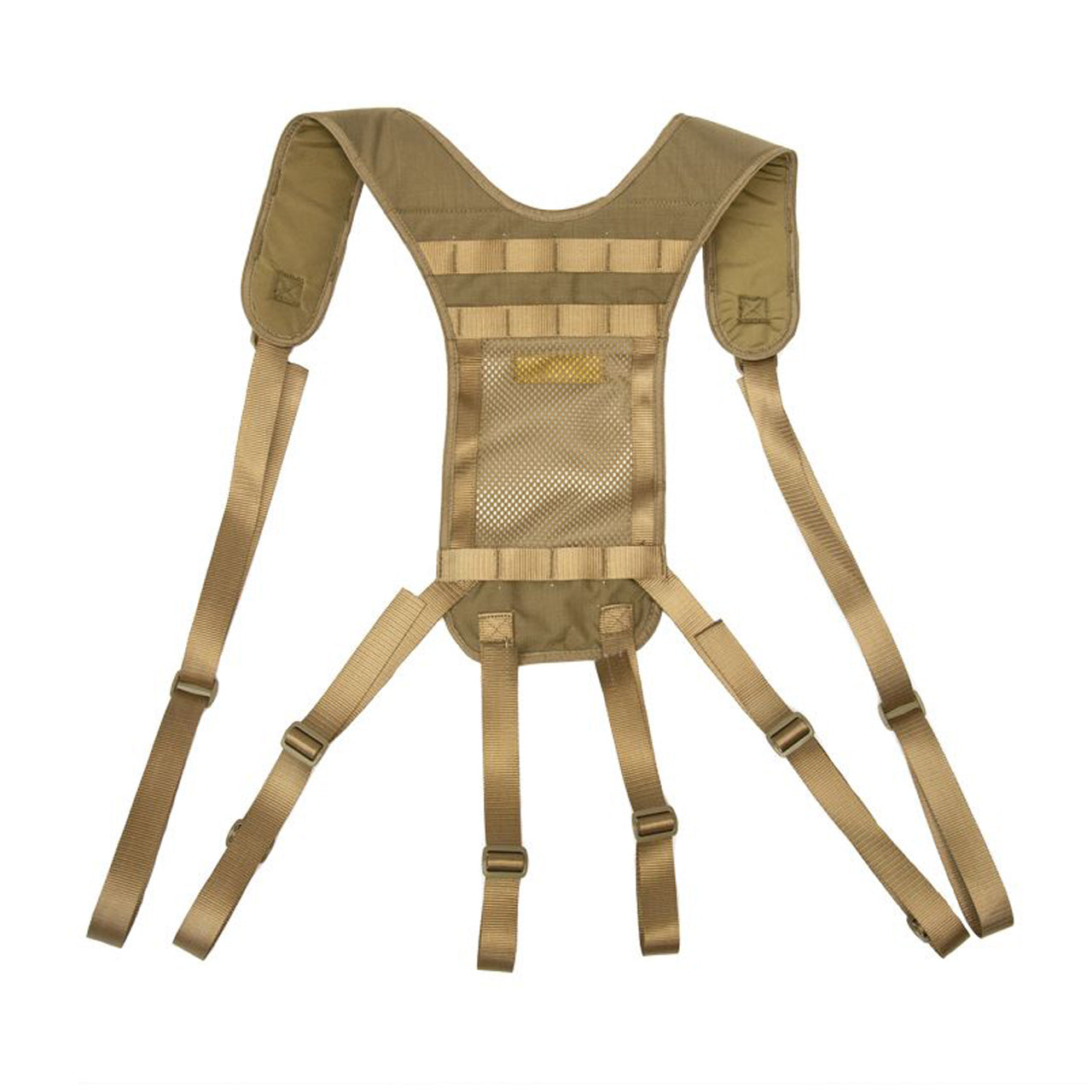 The BK Harness is a lightweight, low profile, 6-point harness capable of carrying hydration bladders or small assault packs. www.defenceqstore.com.au