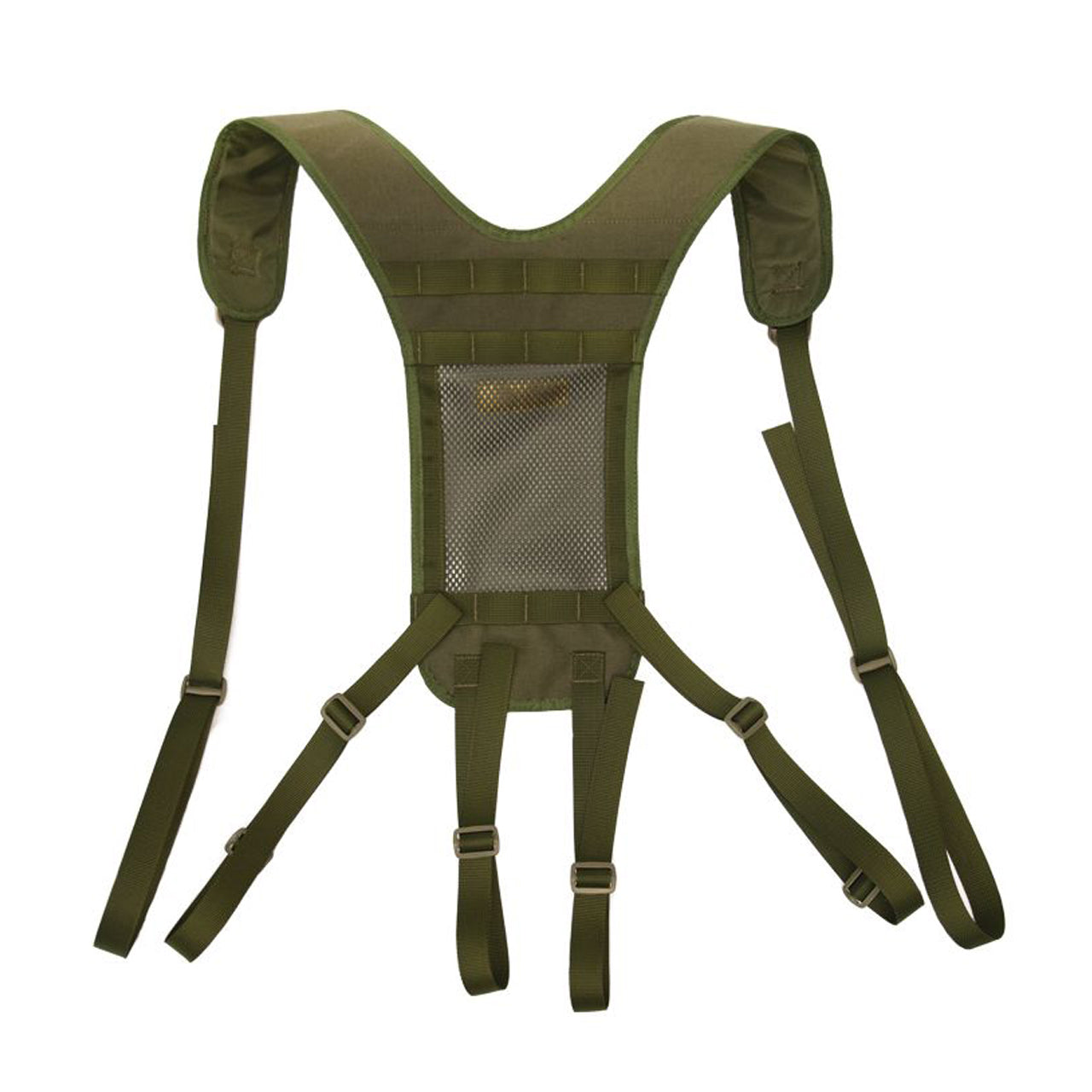 The harness has 3mm foam padding sandwiched between 500 Denier nylon for comfort, whilst not adding excess layers that will cause discomfort when worn under armour or pack straps. www.defenceqstore.com.au