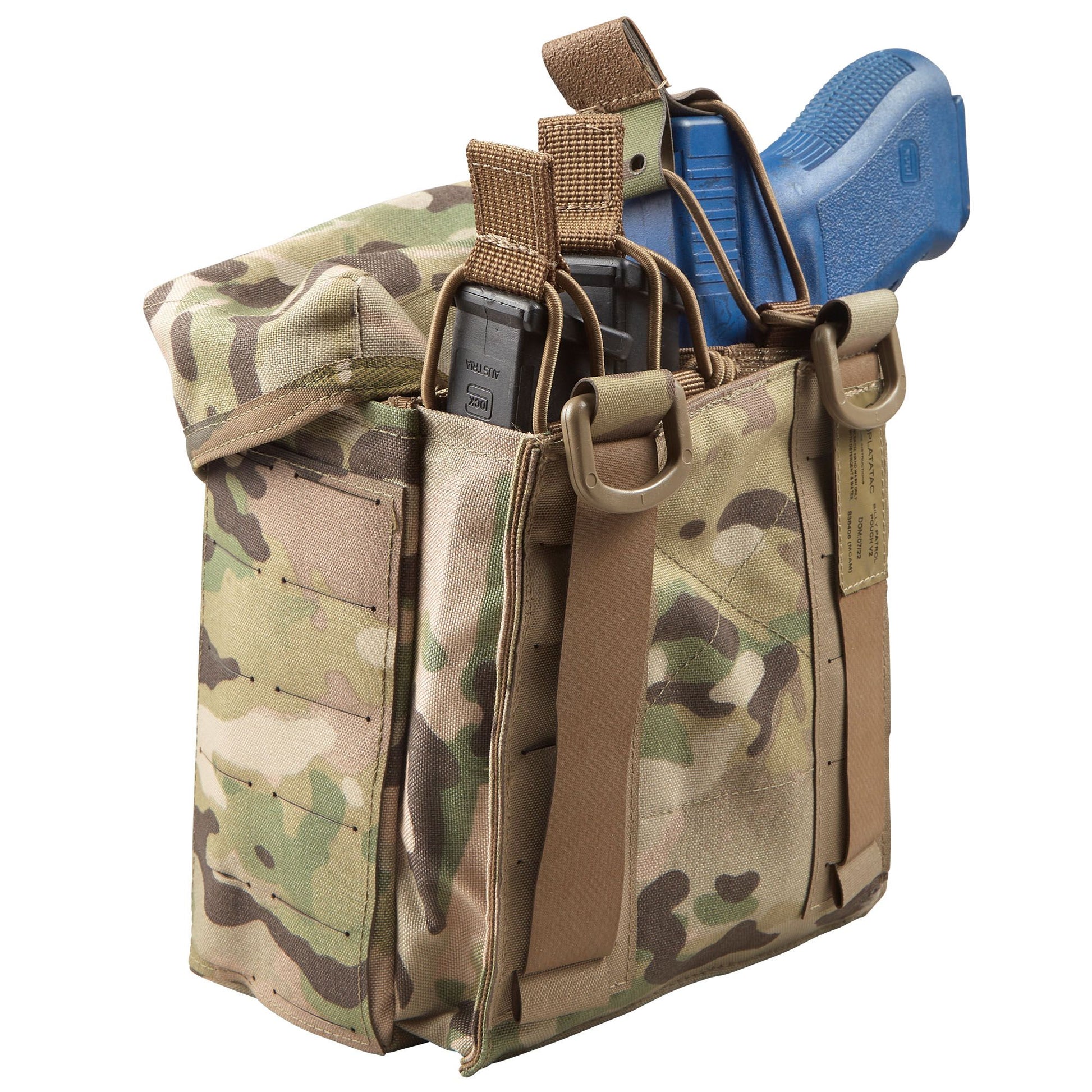 The much-lauded Billy Patrol Pouch is one of Platatac's classic products and is back, better than ever. Battle-proven and performing to the highest standards in some of the harshest field environments worldwide, the new V2 improves on this strong legacy by utilising superior materials whilst shedding weight with increased adaptability and load-carry option. www.defenceqstore.com.au