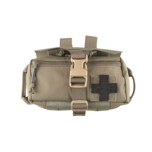 The TAMPH opens up completely via dual zips to lay flat which allows for rapid and easy access to the contents stowed in the numerous internal elastic loops while also serving as a work area. www.defenceqstore.com.au