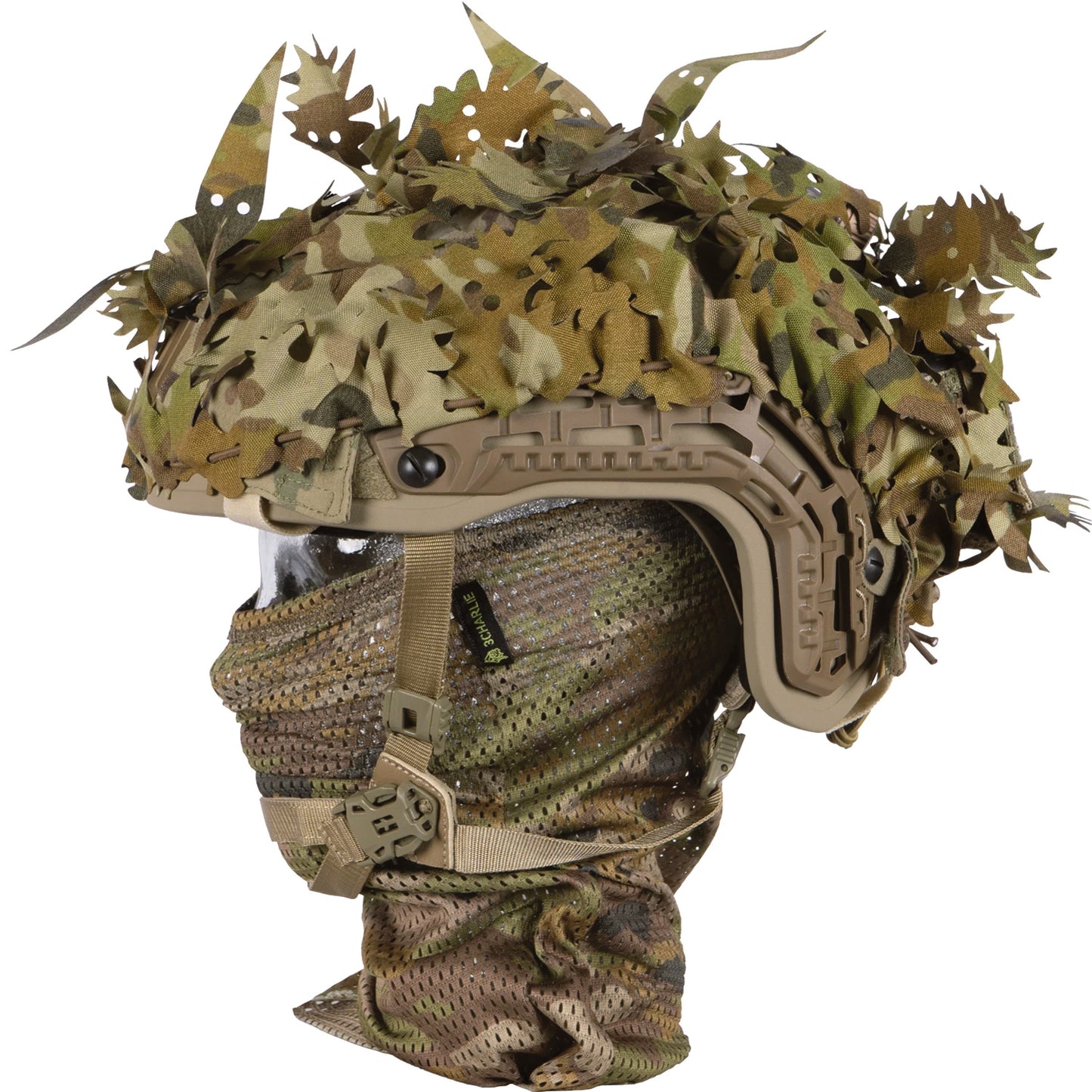 The laser cut Platatac Cam Net Helmet Cover kit in TFP is AMCU cohesive and primarily designed to break up the shape of the ADF issue Team Wendy EXFIL helmet but is also compatible with Ops-Core and Airframe helmets. www.defenceqstore.com.au
