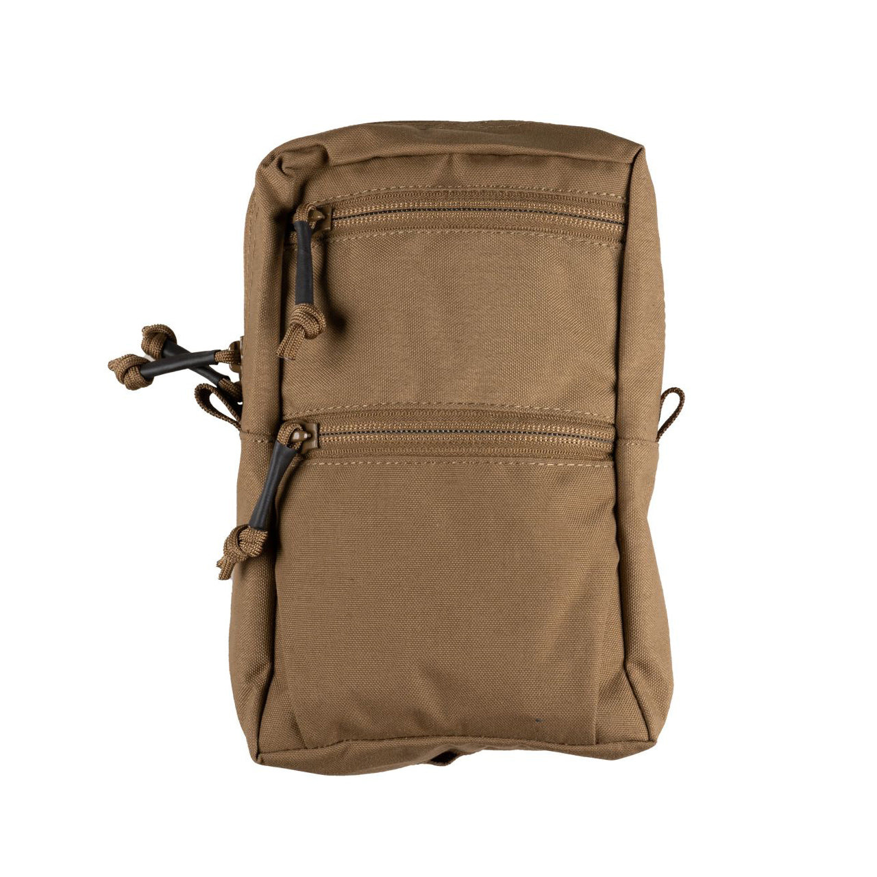 This pouch is perfect for quick access and can be mounted to a patrol order, assault pack, or large pack. It is suitable for holding a Platatac 1 Litre flask, an Issue canteen with cup, extra rations, a shaving kit, spare batteries, a marker panel, a head torch, a small med kit, or a toggle rope, among other things. www.defenceqstore.com.au