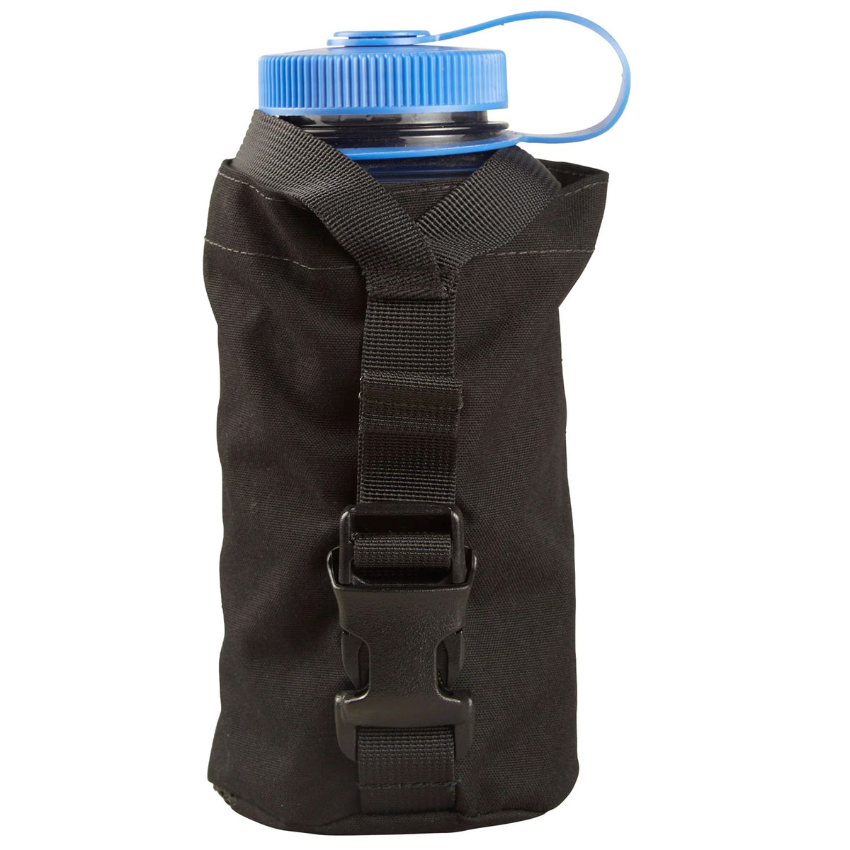 The Nalgene Bottle Pouch is designed to hold a 32oz wide or narrow mouth Nalgene bottle&nbsp;with a titanium cup, a 1L flask.&nbsp;It features a Y style strap with an ITW side release buckle to secure the bottle. www.defenceqstore.com.au