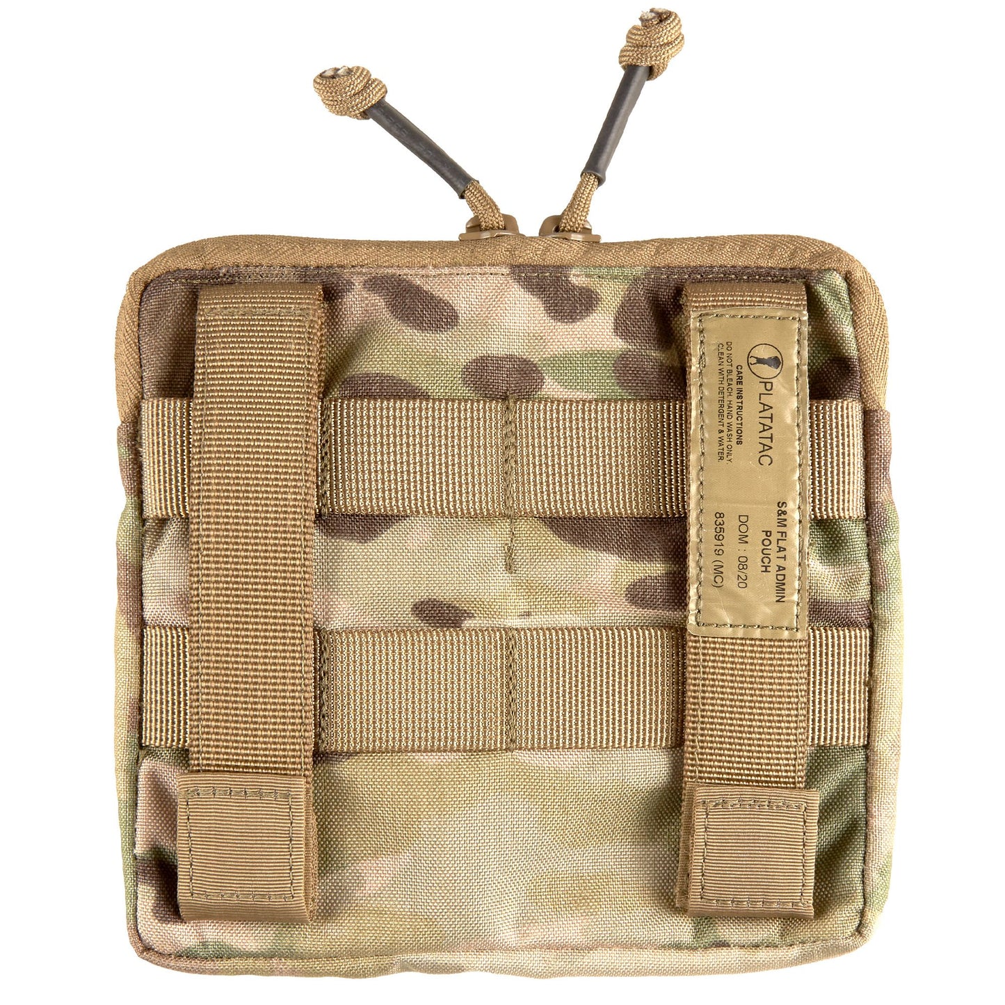 The Platatac S&M Flat admin pouch is designed as a low profile admin/utility pouch to store those items requiring easy access such as your I.D., notebook small map, pens or pencil. www.defenceqstore.com.au