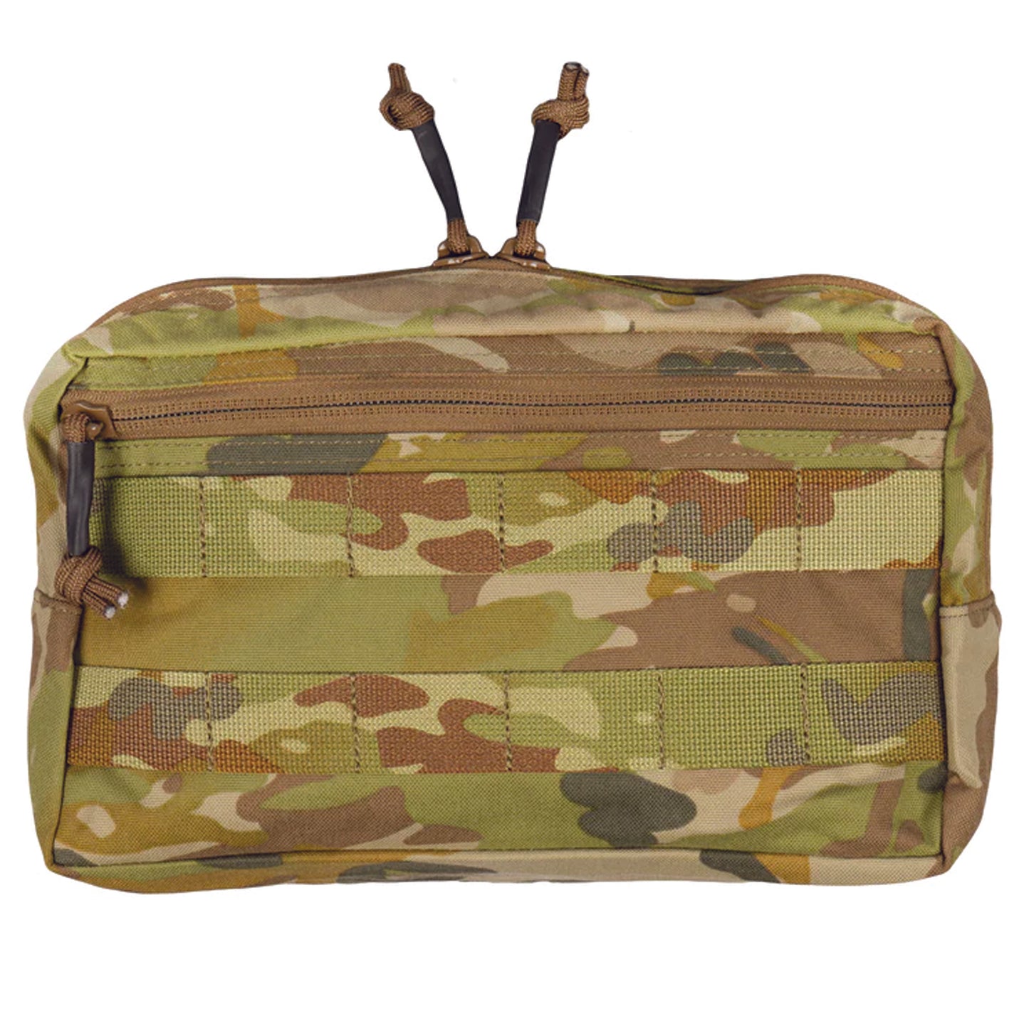 Maximize your tactical organization with the PLATATAC S&amp;M Large Horizontal Pouch in Multicam. This versatile, spacious pouch accommodates everything from daily essentials to mission-critical gear. The wide-opening top zipper delivers instant access and clear visibility, eliminating fumbling when you need items fast. www.defenceqstore.com.au