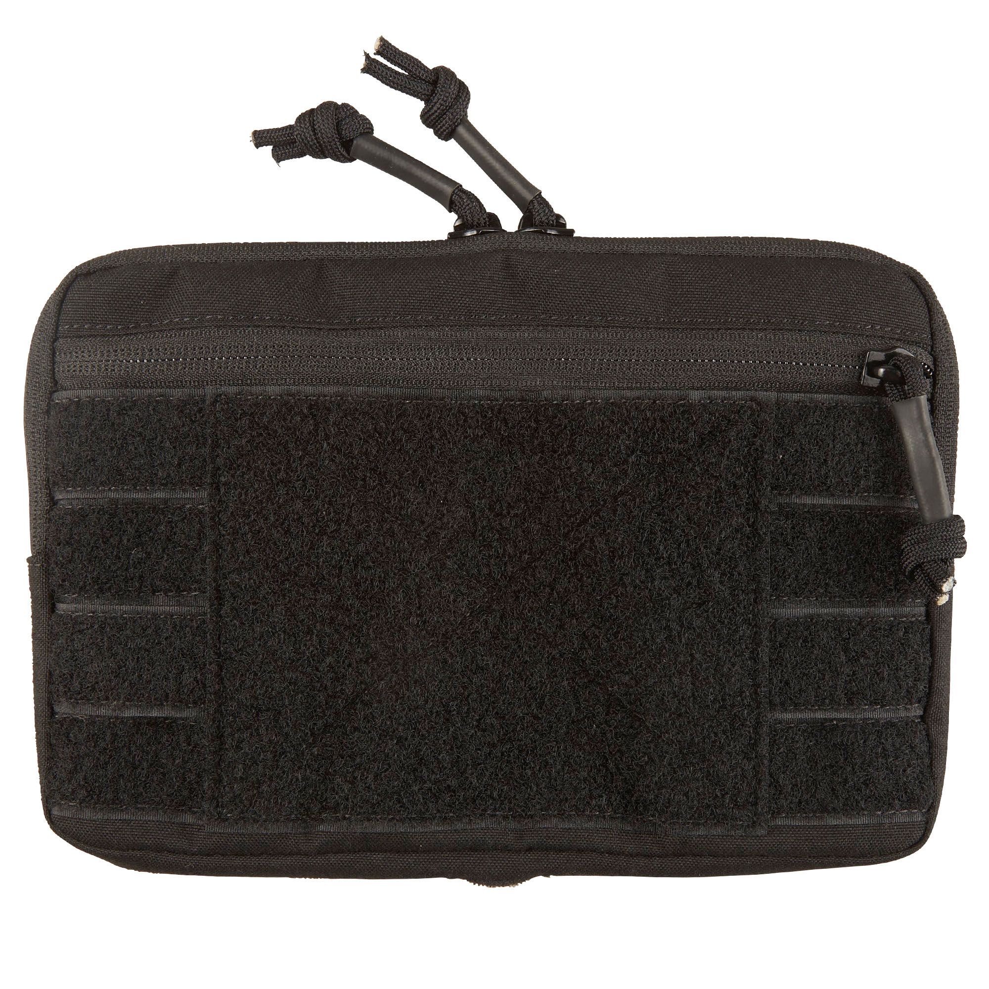 PLATATAC S&M Zippered Admin Pouch Black – Defence Q Store