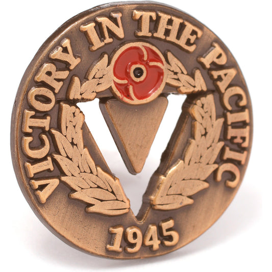 The Pacific "V" for victory badge is a powerful symbol that pays tribute to Australia's significant role in defeating tyranny in the Asia-Pacific region during World War II. With almost one million Australian men and women serving in the war between 1939 and 1945, this badge serves as a reminder of their bravery and sacrifice. www.defenceqstore.com.au