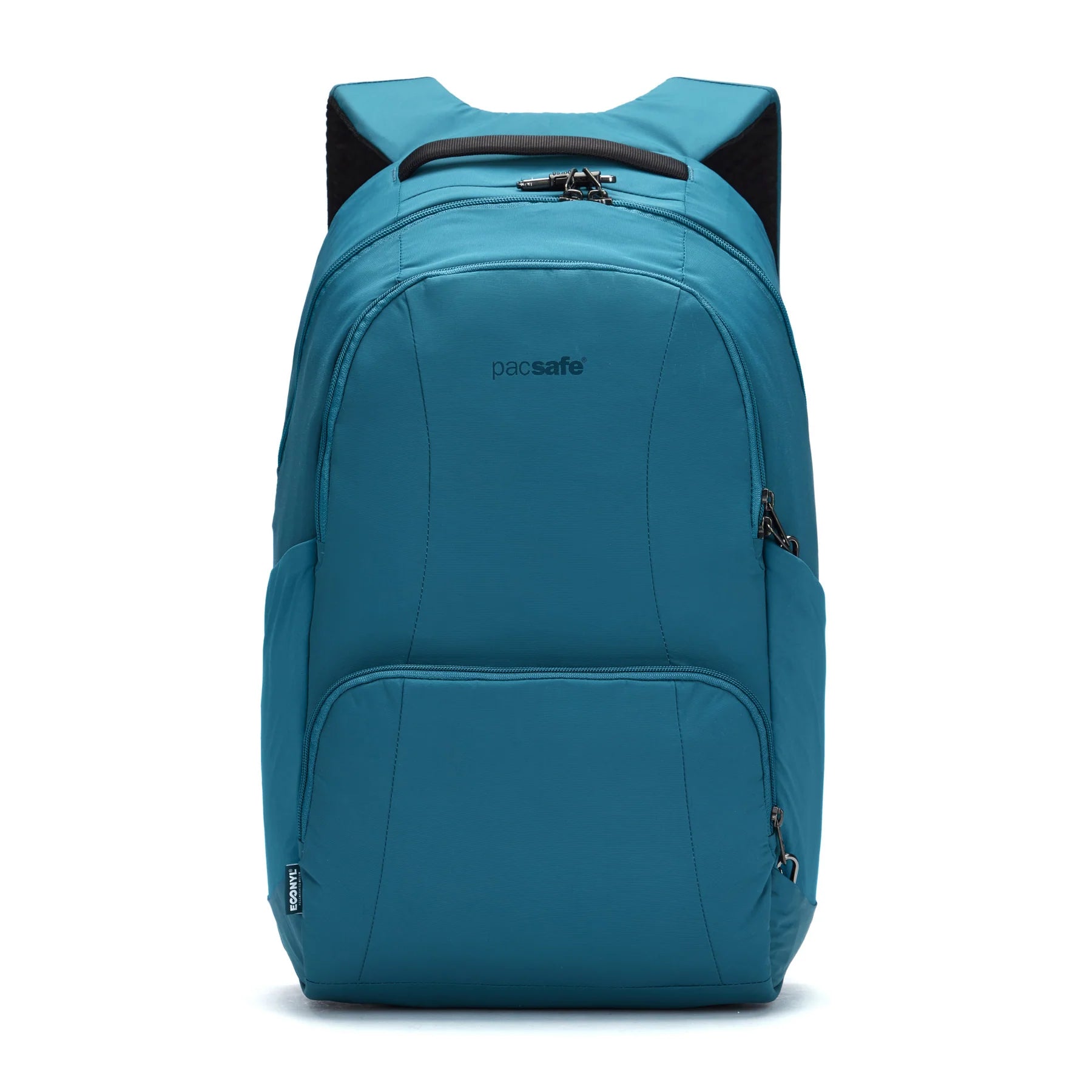 Explore foreign cities and local gems with your essentials protected in a classic anti-theft backpack, now available in ECONYL. Featuring proven anti-theft security to keep you confident in new environments, it has 25 generous litres of space with smart internal compartments for a laptop, notebook and more. www.defenceqstore.com.au