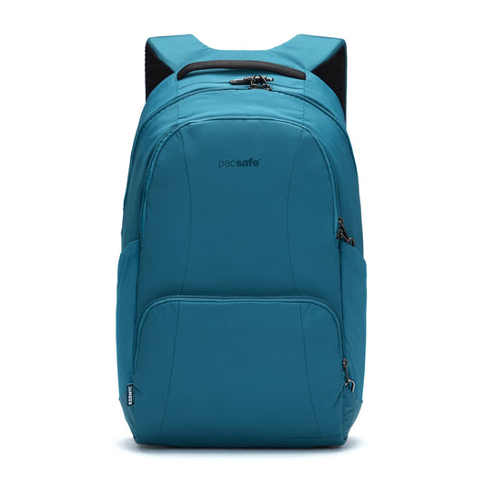 Explore foreign cities and local gems with your essentials protected in a classic anti-theft backpack, now available in ECONYL. Featuring proven anti-theft security to keep you confident in new environments, it has 25 generous litres of space with smart internal compartments for a laptop, notebook and more. www.defenceqstore.com.au