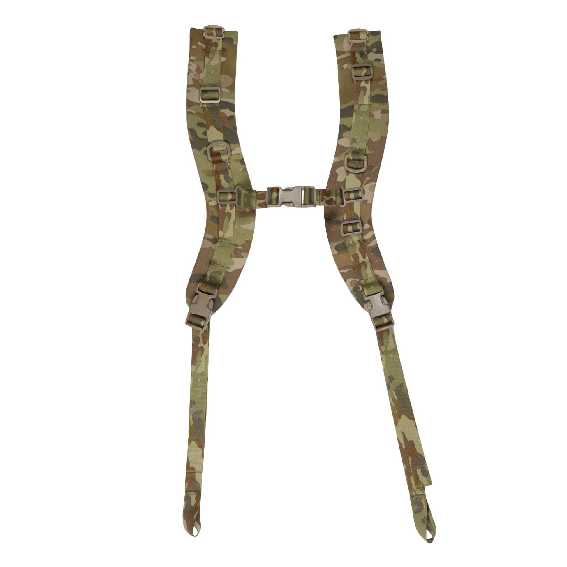 Classic ALICE straps modified to work on both 1606 ALICE frames. These straps are softer across the shoulders and smaller in width to stop the straps rubbing on your neck. www.defenceqstore.com.au