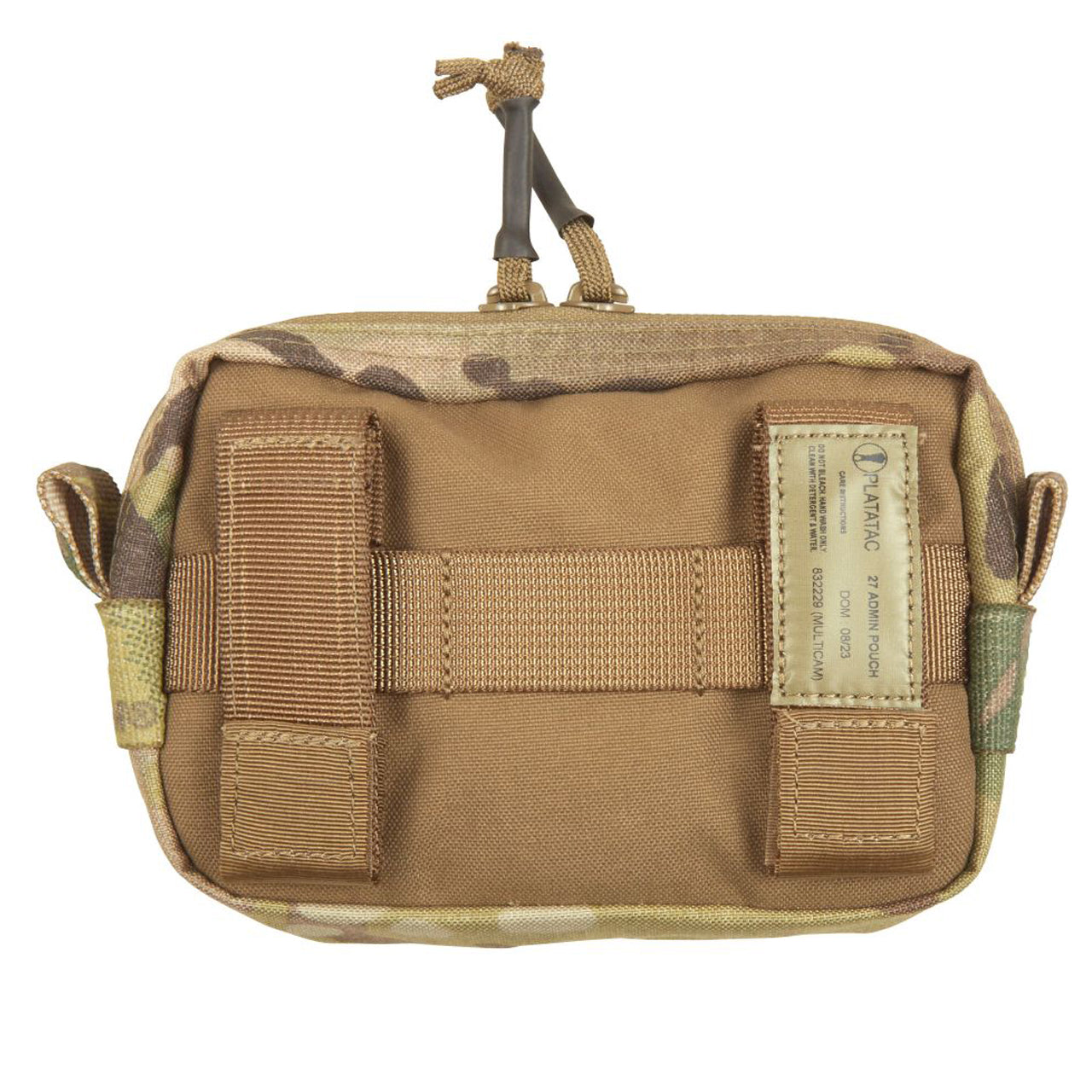 The Platatac 27 admin pouch is a small horizontally mounted zippered general purpose pouch. It features internal organisation and a small flat zippered front pocket. The 27 Admin pouch is perfect as a small quick access pouch mounted to assault packs, plate carriers, chest rigs, belts, etc. www.defenceqstore.com.au