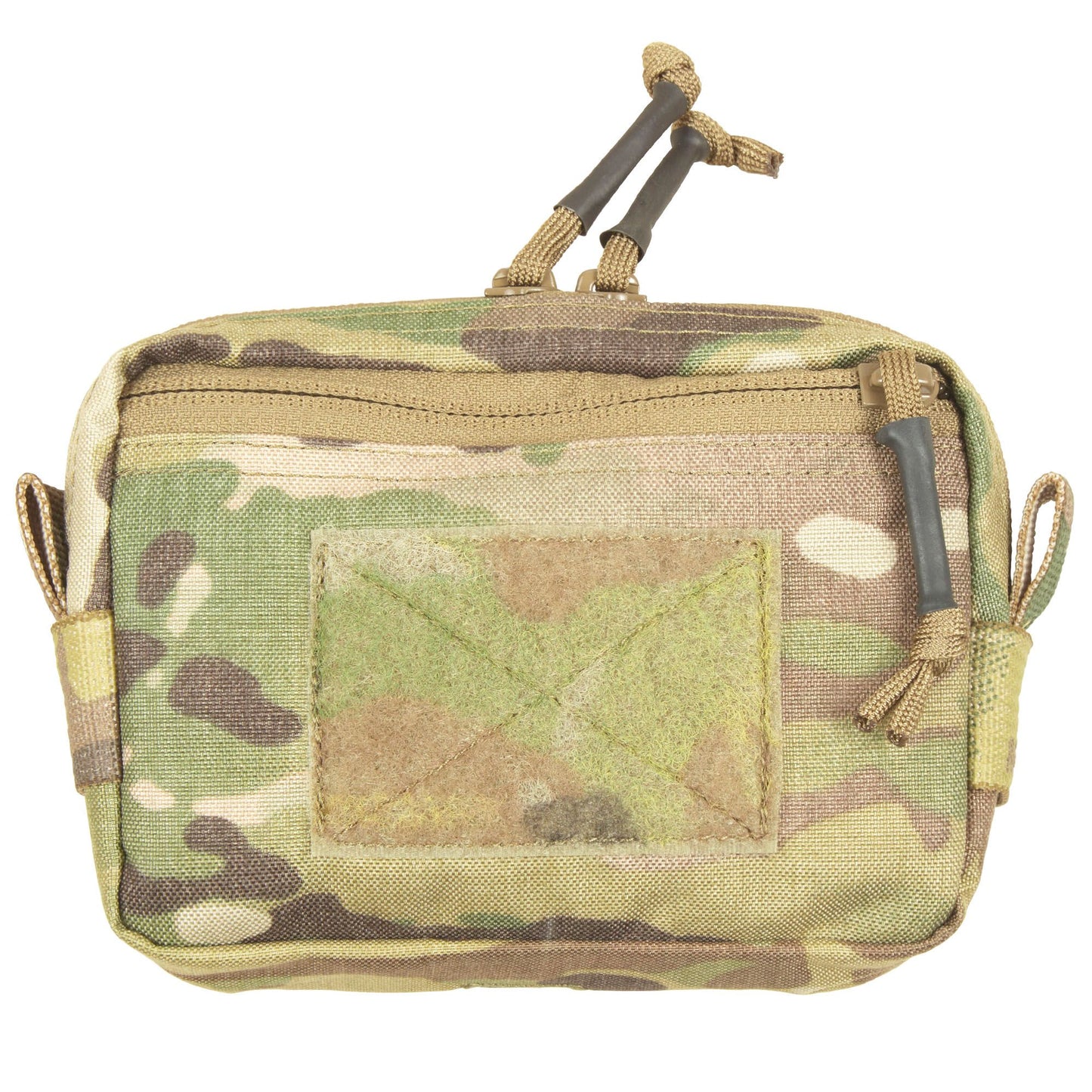 The Platatac 27 admin pouch is a small horizontally mounted zippered general purpose pouch. It features internal organisation and a small flat zippered front pocket. The 27 Admin pouch is perfect as a small quick access pouch mounted to assault packs, plate carriers, chest rigs, belts, etc. www.defenceqstore.com.au where the army shops