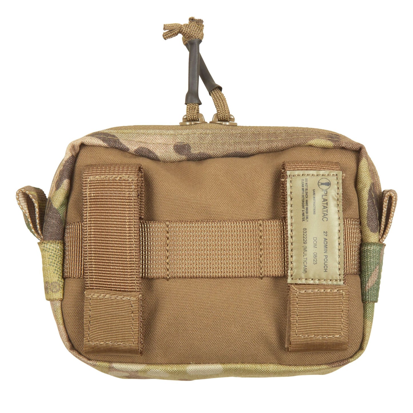 The Platatac 27 admin pouch is a small horizontally mounted zippered general purpose pouch. It features internal organisation and a small flat zippered front pocket. The 27 Admin pouch is perfect as a small quick access pouch mounted to assault packs, plate carriers, chest rigs, belts, etc. www.defenceqstore.com.au where the army shops