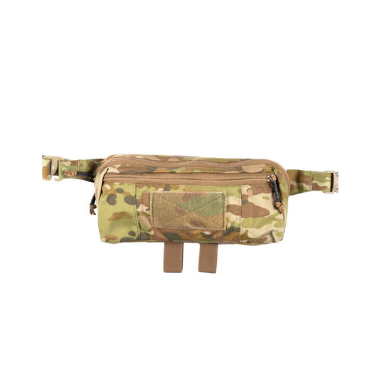 The ASAD DAAB Mini Pouch is another product that adds flexibility to your rig. The Mini Pouch can be integrated onto your BA via the Hook and Loop sandwich to give you another layer of storage for items for which you need fast access. www.defenceqstore.com.au