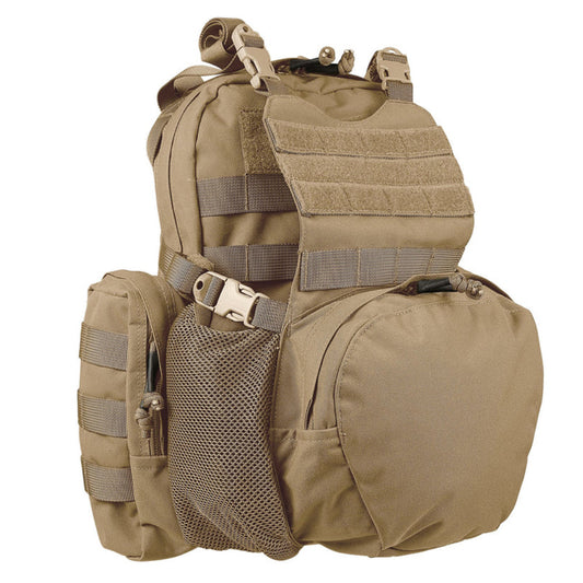 Based on our famous Echo hydration pack, the Bullock Echo MK3 is the newest addition to our small assault/combat sustainment pack range. The Bullock Echo MK3 bridges the gap between a hydration carrier and small day packs and with an integral helmet/cargo cradle, it’s a highly versatile piece of kit. www.defenceqstore.com.au