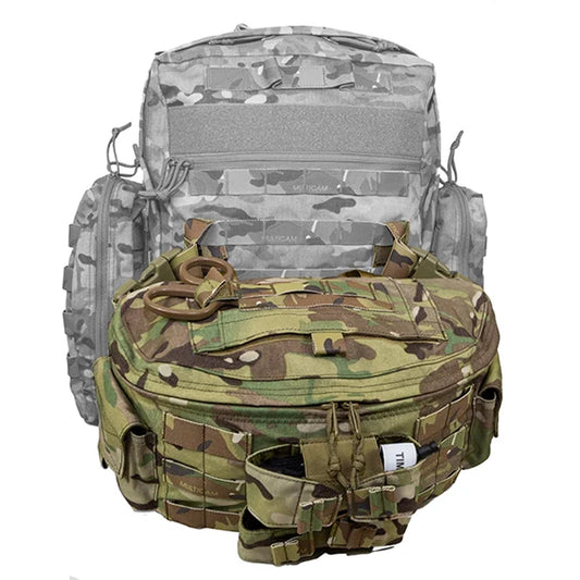 The Delta Medic Pack 2&nbsp; is a reduction in size from our Kilo Medic pack. The Delta Medic was designed to be a lightweight and smaller option, so as not to suck up room, when space is critical. The kit is designed to fit lifesaving essentials such as chest seals, airways, IV bags, dressings and a BVM. www.defenceqstore.com.au