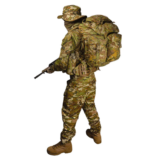 The Platatac Extended Patrol Alice Pack (EPAP) draws directly from the ARVN and tropical rucksacks carried by Australian and U.S. forces during last century’s jungle campaigns -packs defined by simplicity, durability, and practical load carriage in harsh environments. www.defenceqstore.com.au