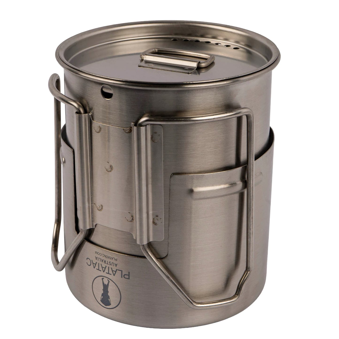 A compact, no-nonsense system for hot drinks, hydration, and sustainment in the field.

1 x Platatac Stainless Steel Field Cup

1 x Field Cup Cooker

1 x 1 Litre Rapid Fill Water Bottle

2 x sachets of Contact Coffee Co. coffee 
www.defenceqstore.com.au