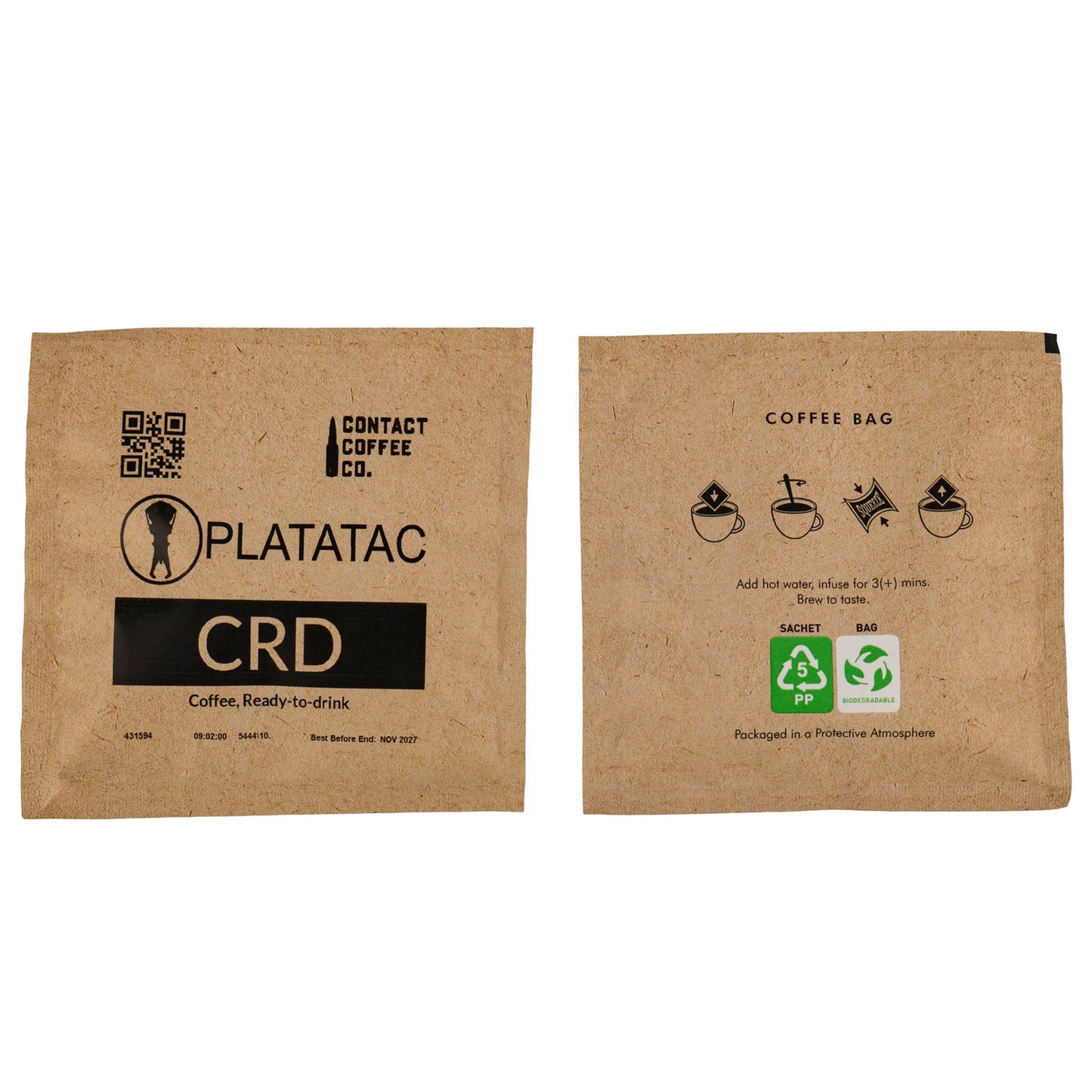 A compact, no-nonsense system for hot drinks, hydration, and sustainment in the field.

1 x Platatac Stainless Steel Field Cup

1 x Field Cup Cooker

1 x 1 Litre Rapid Fill Water Bottle

2 x sachets of Contact Coffee Co. coffee 
www.defenceqstore.com.au