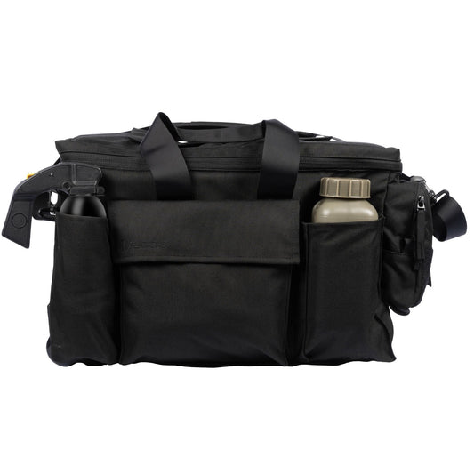 The updated Platatac Police Rolling Duty Bag (LE Rolling Duty Bag) has been redesigned to better suit the dynamic requirements of the modern officer. With faster access to all areas of the bag, including a large front flip pocket, water bottle pocket, Mk9 Foam pocket, and interior lid pockets that can be accessed in both directions or when the lid is fully opened. www.defenceqstore.com.au