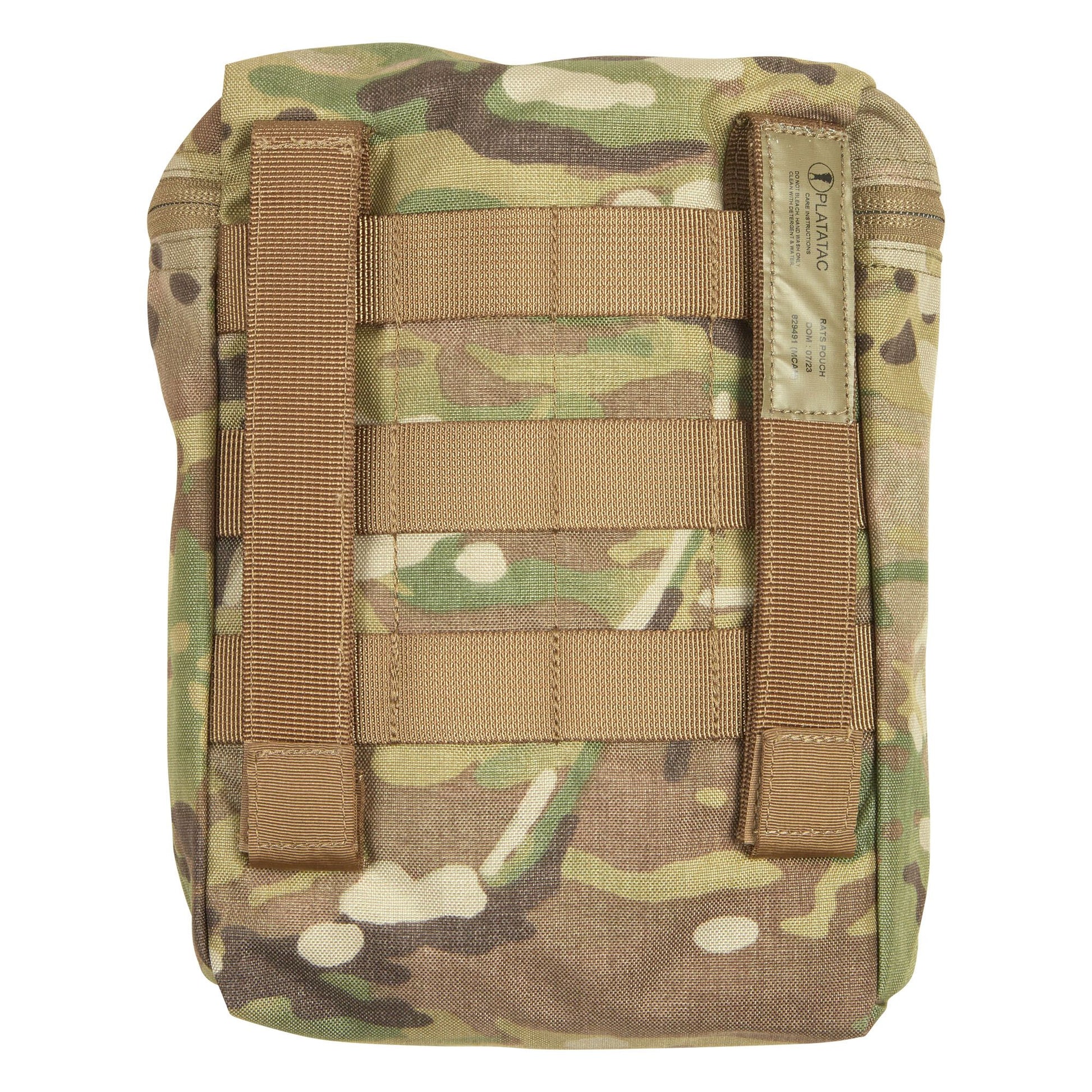 The RATS pouch is designed for... yep you guessed it, rations (Australian MRE's). It is a lightweight version of our MRE pouch, void of MOLLE except on the lid for the addition of small pouches or storage of cyalume sticks. www.defenceqstore.com.au