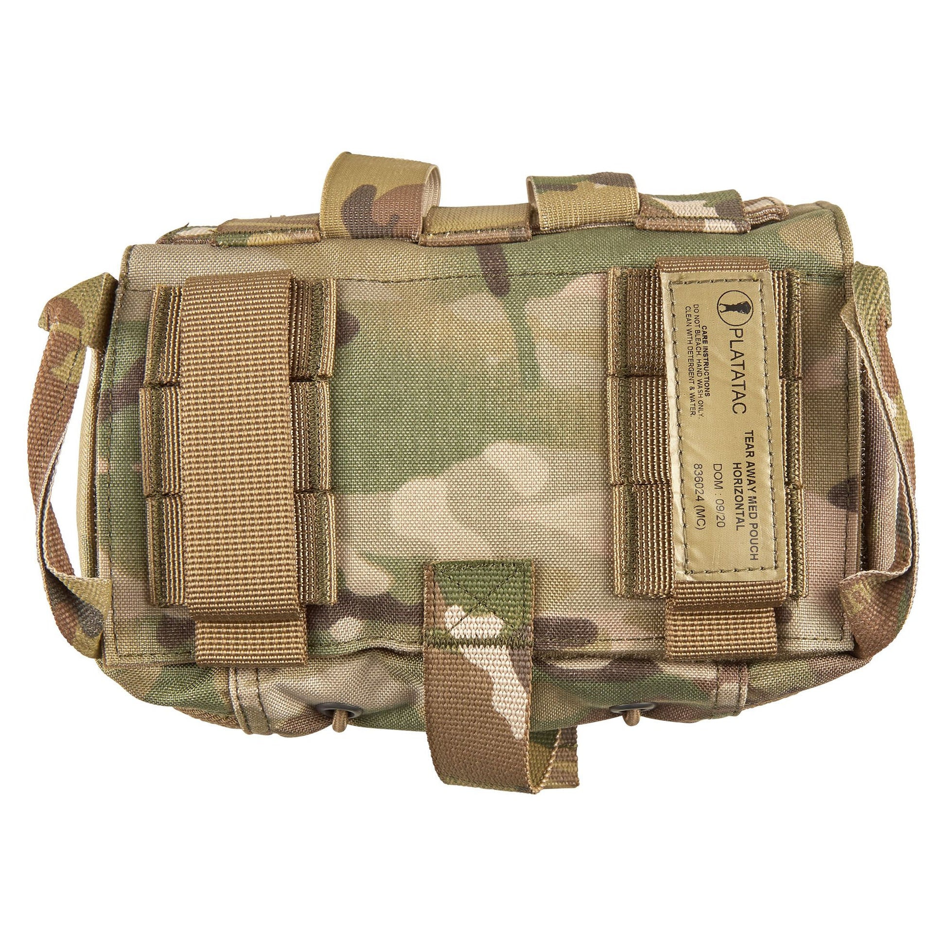 The Platatac Tear Away Med Pouch Horizontal (TAMPH) is a ambidextrous, horizontally mountable, compact, well laid out solution to store your individual first aid kit (IFAK), it can be mounted on any MOLLE/PALS platform or first-line belt and rapidly deployed in a matter of seconds for when you need it most. www.defenceqstore.com.au