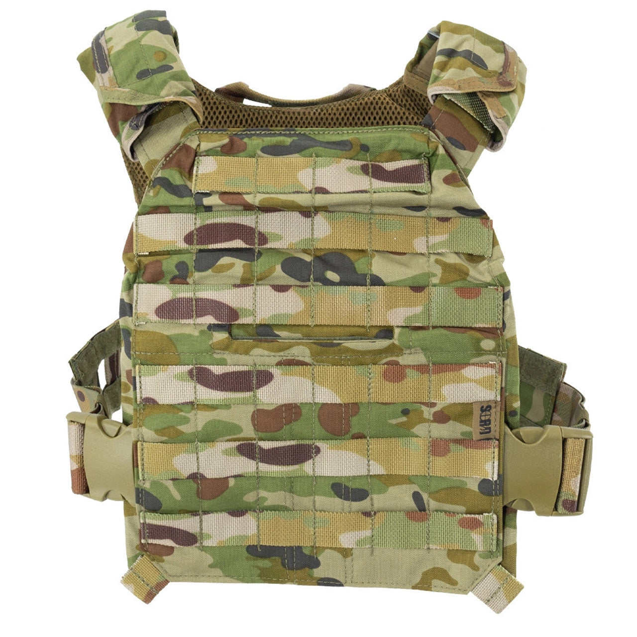 Maximize comfort and flexibility with the Plate Hanger Vest AMC, specifically crafted for heightened efficiency in rugged Australian landscapes. With innovative elements for the perfect fit, this vest minimizes fatigue and stress, making it the ultimate selection for prolonged outdoor expeditions. www.defenceqstore.com.au