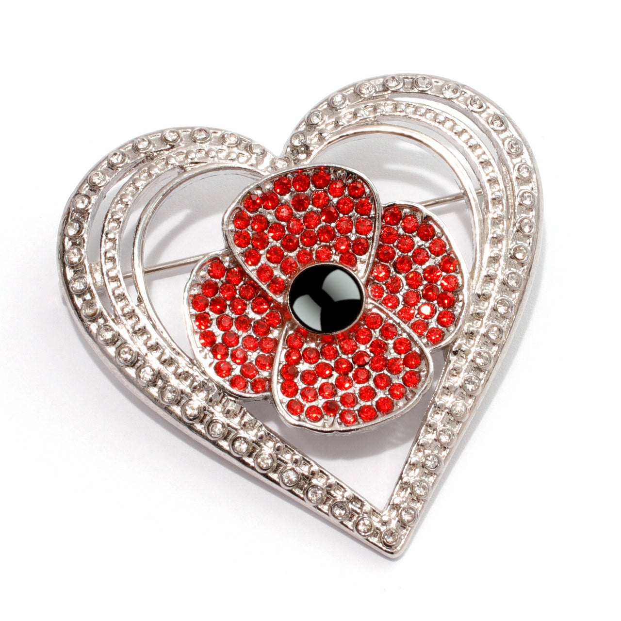 Embrace elegance and remembrance with the Poppy Mpressions Echoes Diamante Brooch. This stunning brooch features a delicate poppy design adorned with sparkling diamantes, symbolising respect and honour for those who have served. www.defenceqstore.com.au