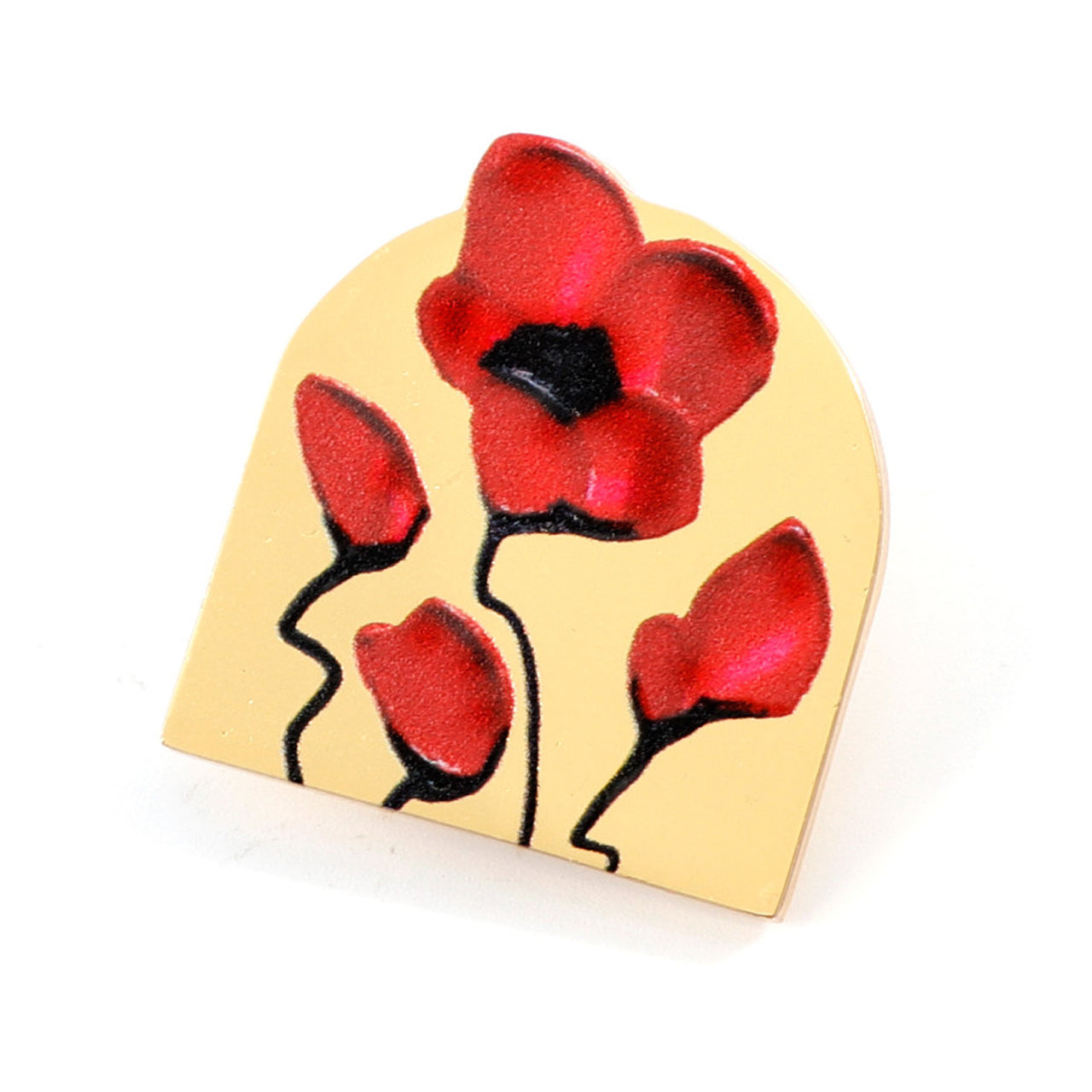 This sensational MagnaBadge™ features a beautifully detailed poppy to show your support and remember. Featuring a unique Poppy Mpressions design, this stunning MagnaBadge™ is a perfect addition to any lapel or growing collection www.defenceqstore.com.au