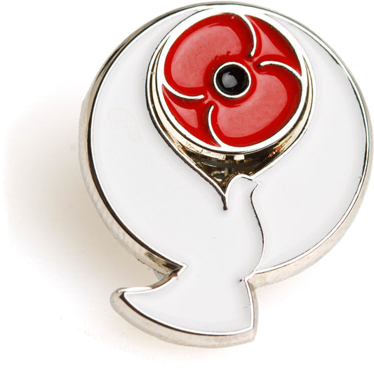 This lovely simple dove and poppy badge is a heartfelt tribute to the brave individuals who served their country, ensuring that others could live in peace. www.defenceqstore.com.au