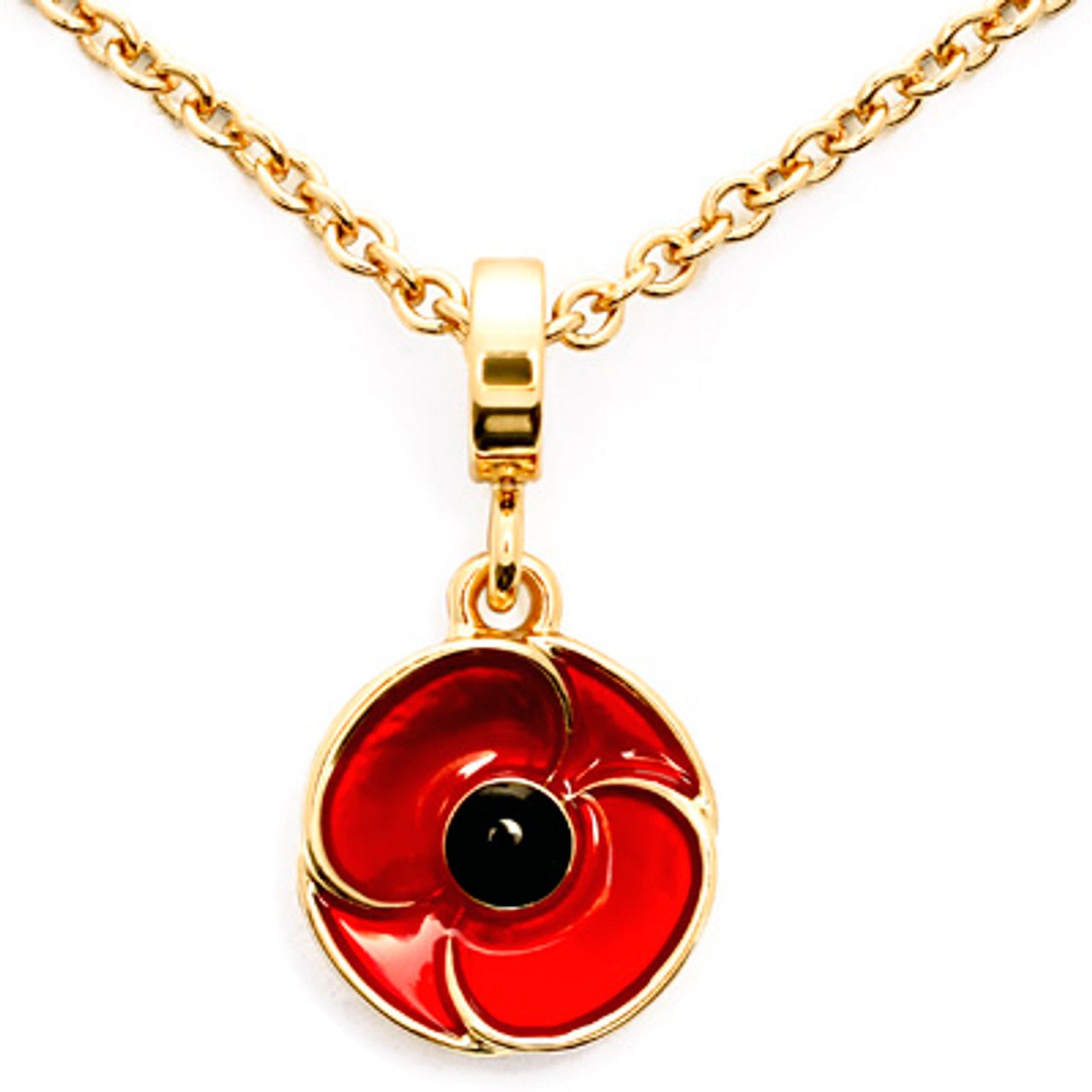 The stunning Poppy Recollections Pendant is now available for order from the military specialists. This exquisite pendant features a 15mm three-dimensional (3D) Poppy Recollections charm and chain, finished in a luxurious gold plate with deep translucent petals. The design of this pendant is classically inspired and fashionable, making it suitable for all ages. www.defenceqstore.com.au