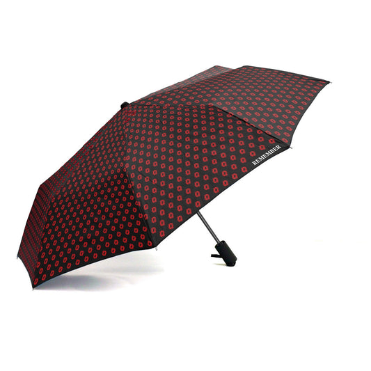 This umbrella features a beautiful and timeless design that is built to last. Its extended length is 60cm, collapsed length is 30cm, diameter is 102.5cm, and arc is 57.5cm. Stay dry and honour our heroes with this stylish and practical umbrella. www.defenceqstore.com.au