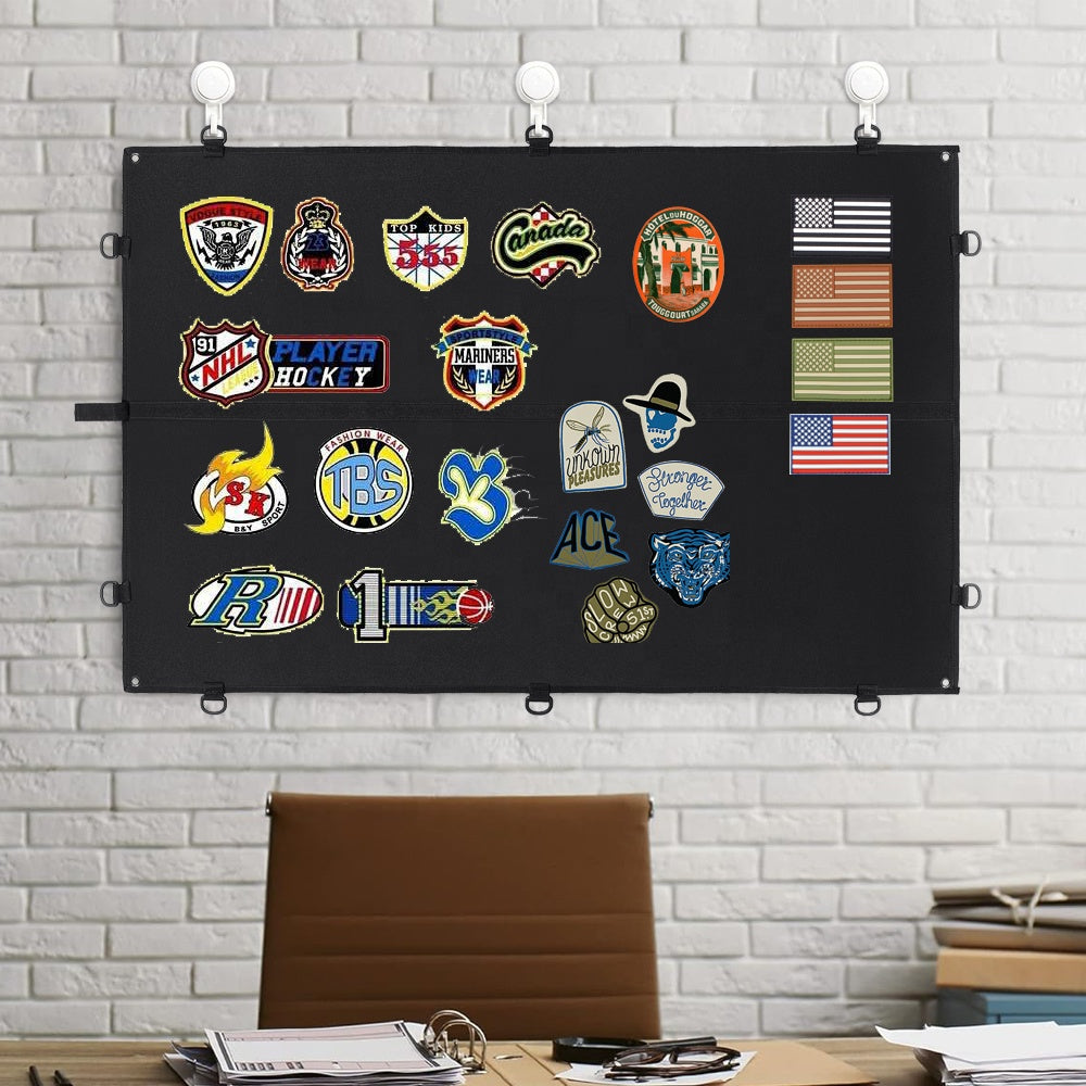 Showcase your patch collection with confidence. This premium morale patch display board features a soft loop surface that grips all velcro-backed patches securely—from tactical ID badges to custom name patches. www.defenceqstore.com.au