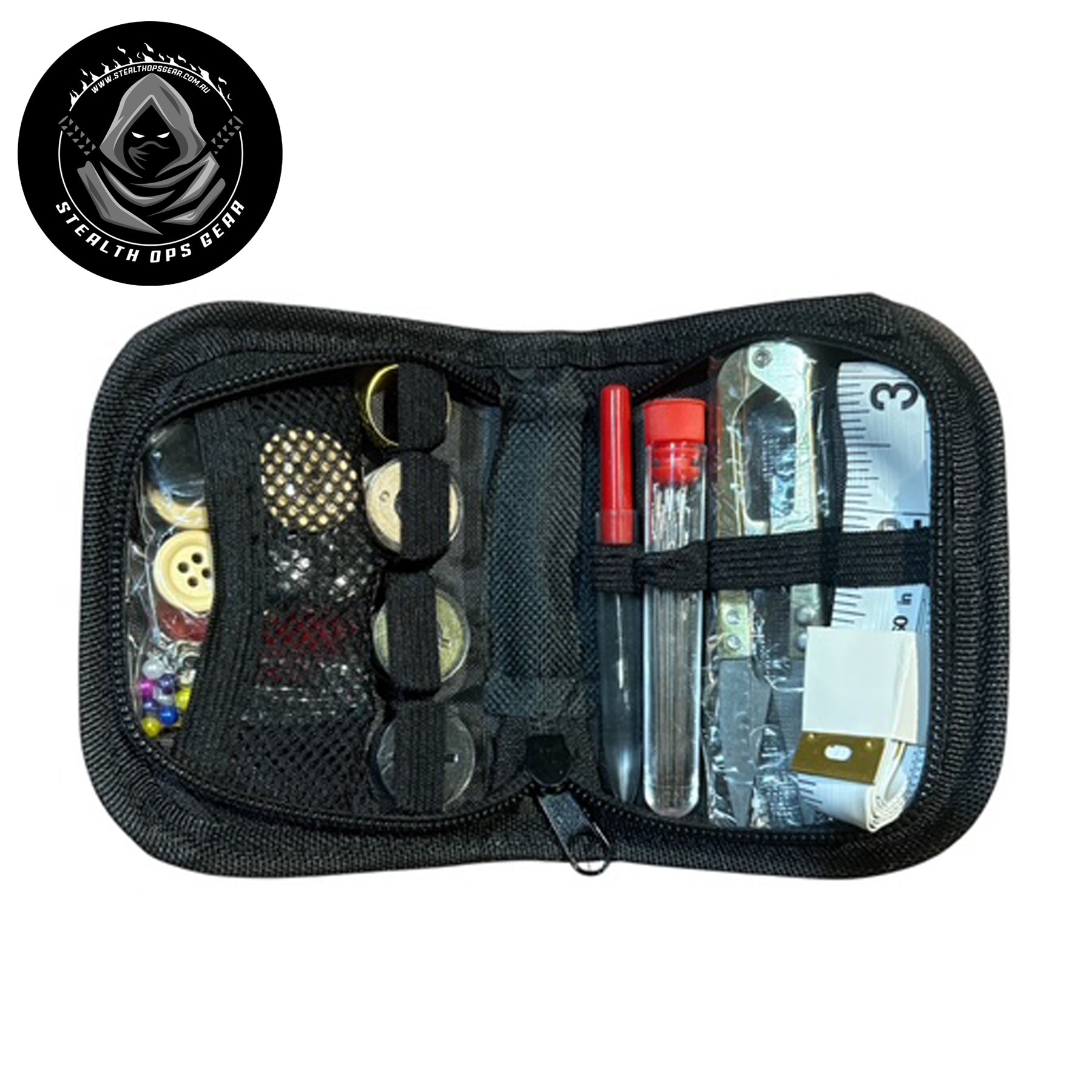 When your gear takes damage in the field, seconds count. The Premium Sewing Kit from Stealth Ops Gear is engineered for rapid, reliable repairs—trusted by Army Cadets, Air Force personnel, and Navy operatives who demand mission-critical equipment that performs under pressure. www.defenceqstore.com.au