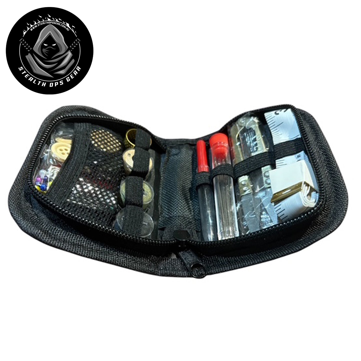 When your gear takes damage in the field, seconds count. The Premium Sewing Kit from Stealth Ops Gear is engineered for rapid, reliable repairs—trusted by Army Cadets, Air Force personnel, and Navy operatives who demand mission-critical equipment that performs under pressure. www.defenceqstore.com.au