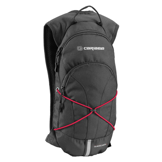 The Caribee Quencher is our mid size hydration backpack that is supplied with a 2L hydration reservoir. The slim line twin compartment design provides enough room for your phone, keys and a possible spray jacket, yet remains small enough not to be in the way when on the move. www.defenceqstore.com.au